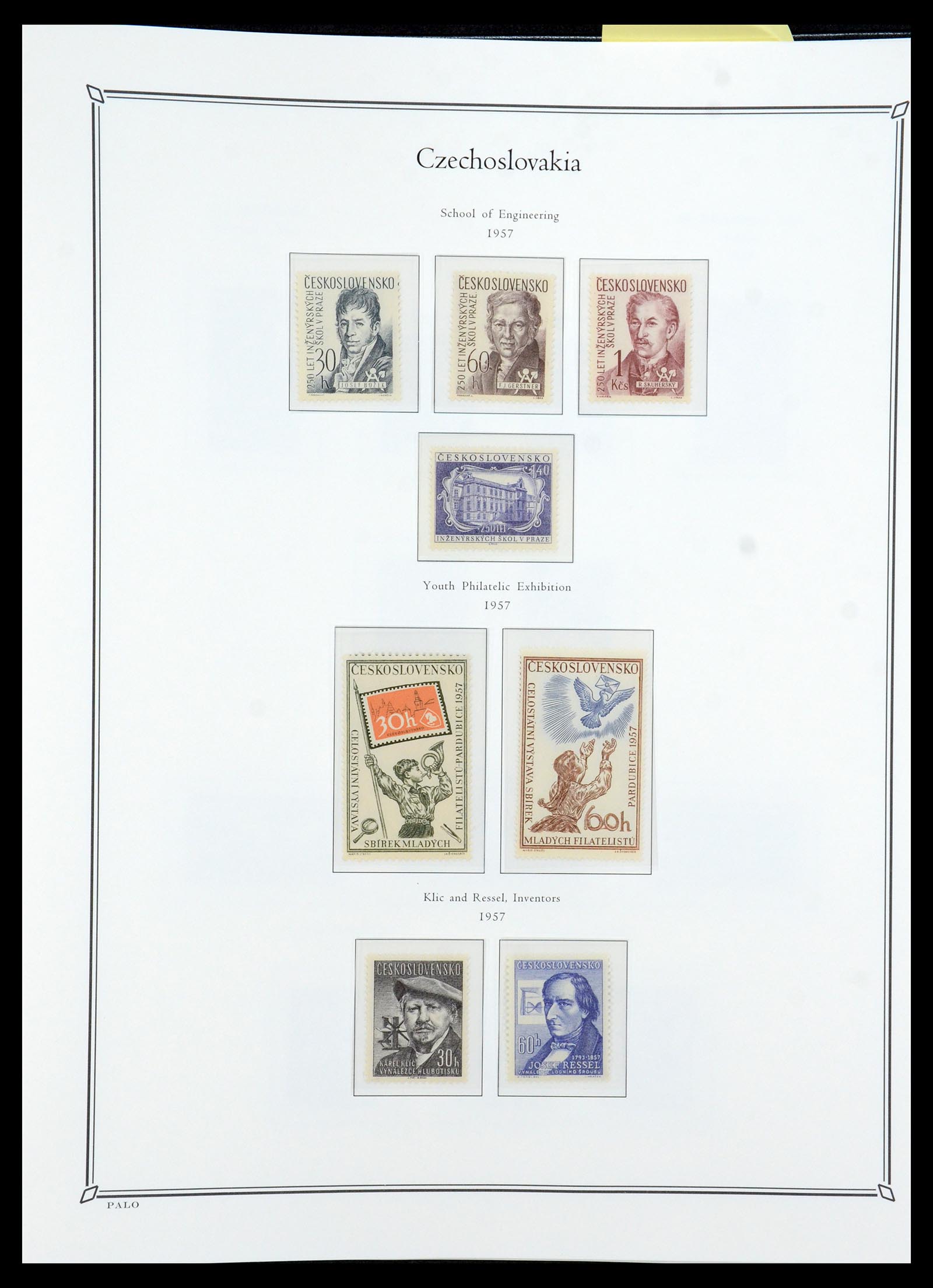 36283 070 - Postzegelverzameling 36283 Tsjechoslowakije 1918-1982.