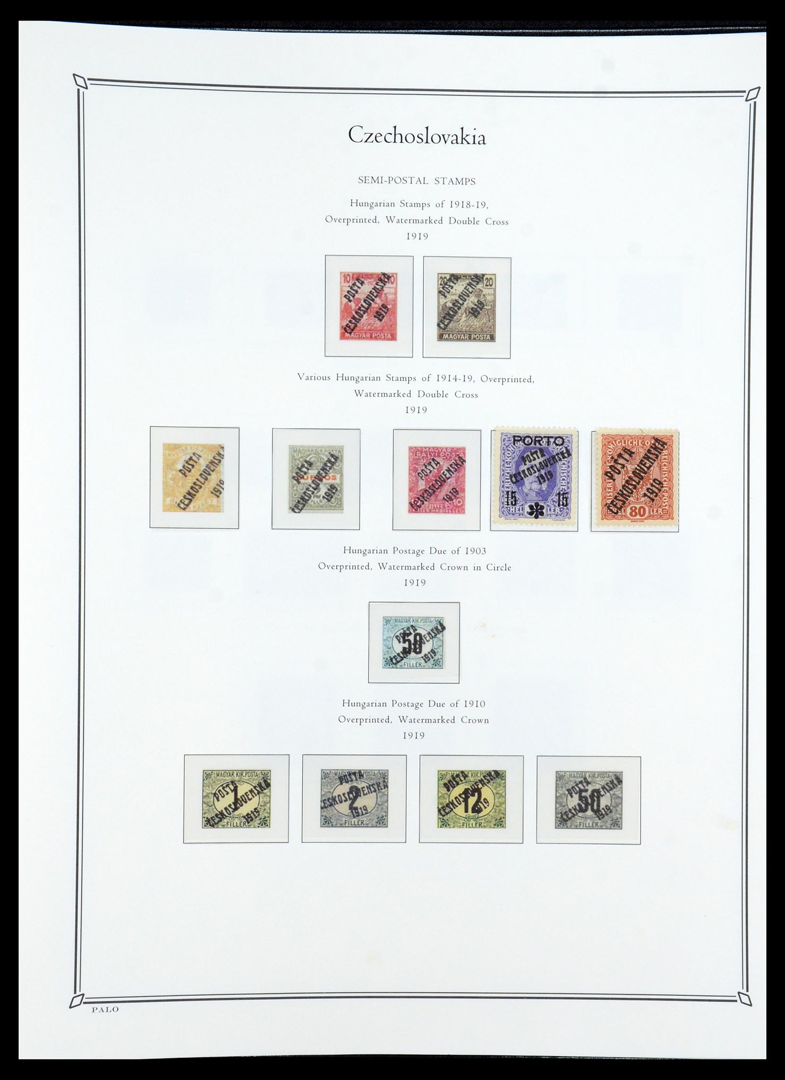 36283 079 - Postzegelverzameling 36283 Tsjechoslowakije 1918-1982.