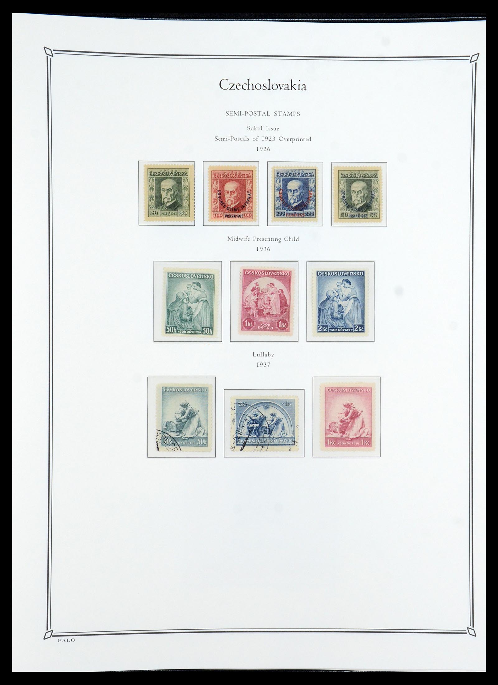 36283 082 - Postzegelverzameling 36283 Tsjechoslowakije 1918-1982.