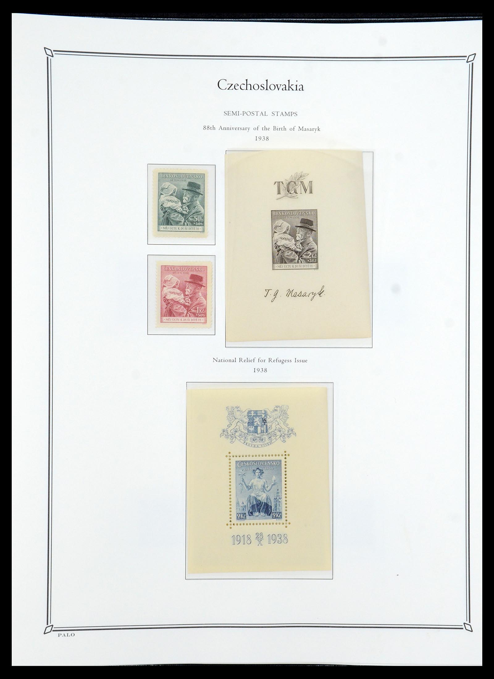 36283 083 - Postzegelverzameling 36283 Tsjechoslowakije 1918-1982.