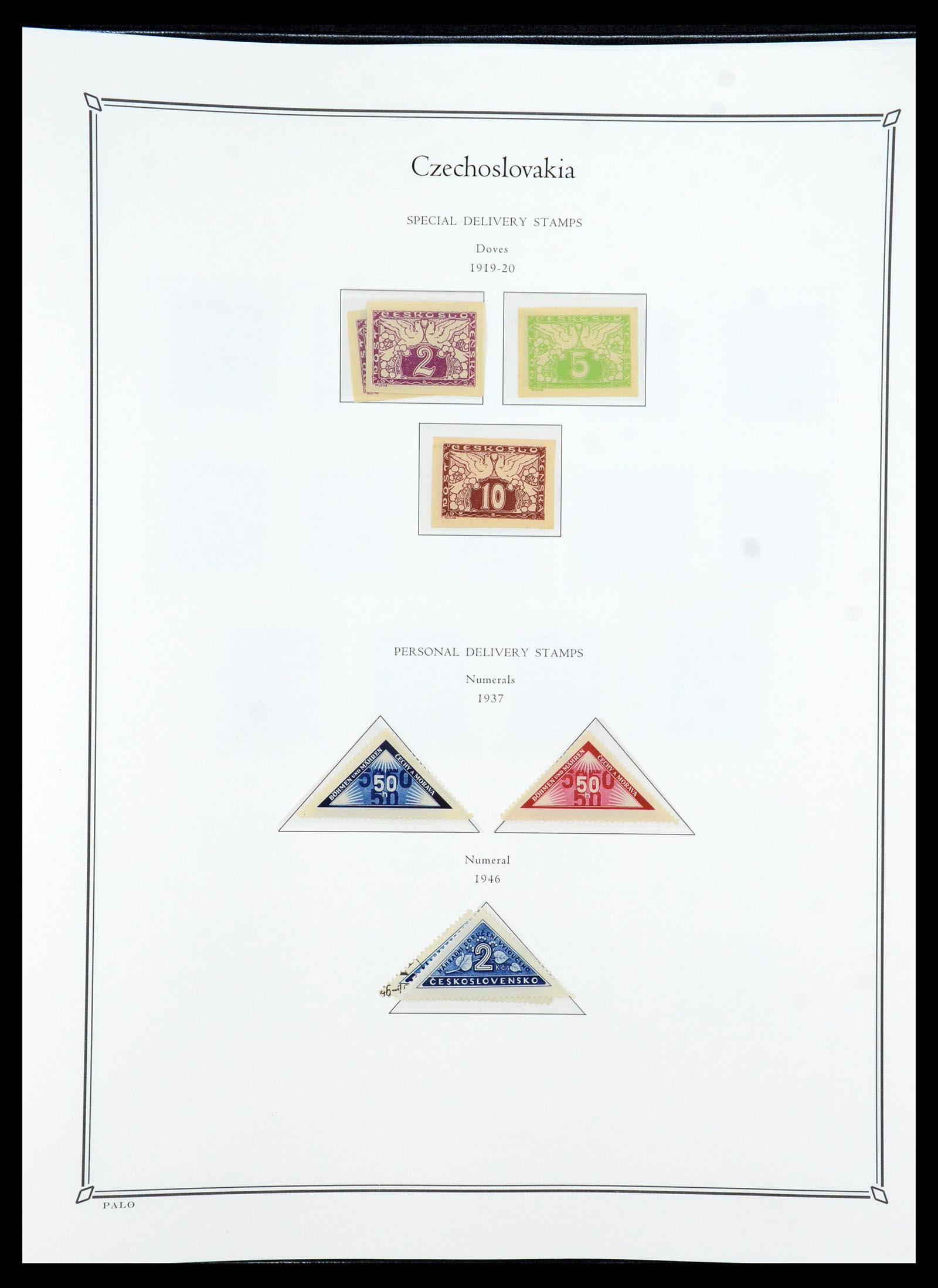36283 090 - Postzegelverzameling 36283 Tsjechoslowakije 1918-1982.