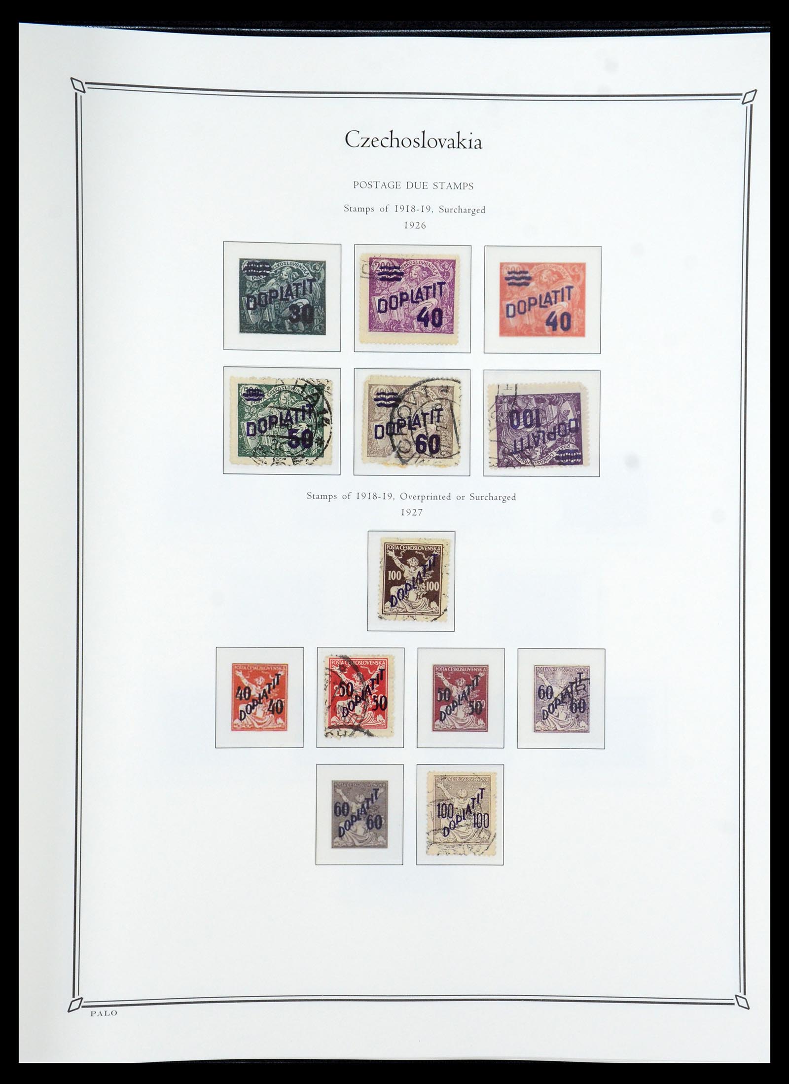 36283 094 - Postzegelverzameling 36283 Tsjechoslowakije 1918-1982.