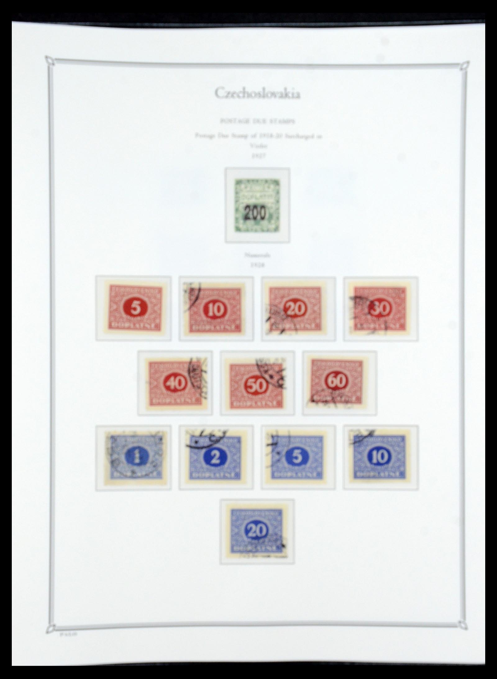 36283 095 - Postzegelverzameling 36283 Tsjechoslowakije 1918-1982.