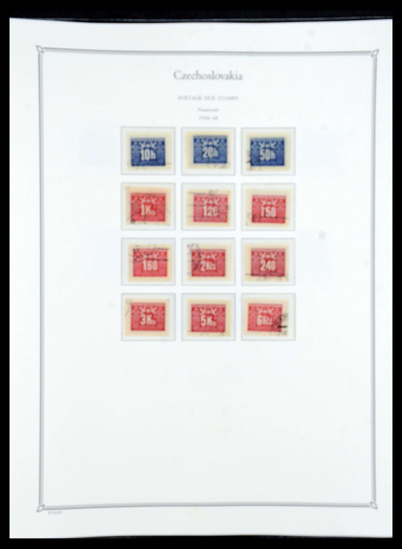 36283 096 - Postzegelverzameling 36283 Tsjechoslowakije 1918-1982.