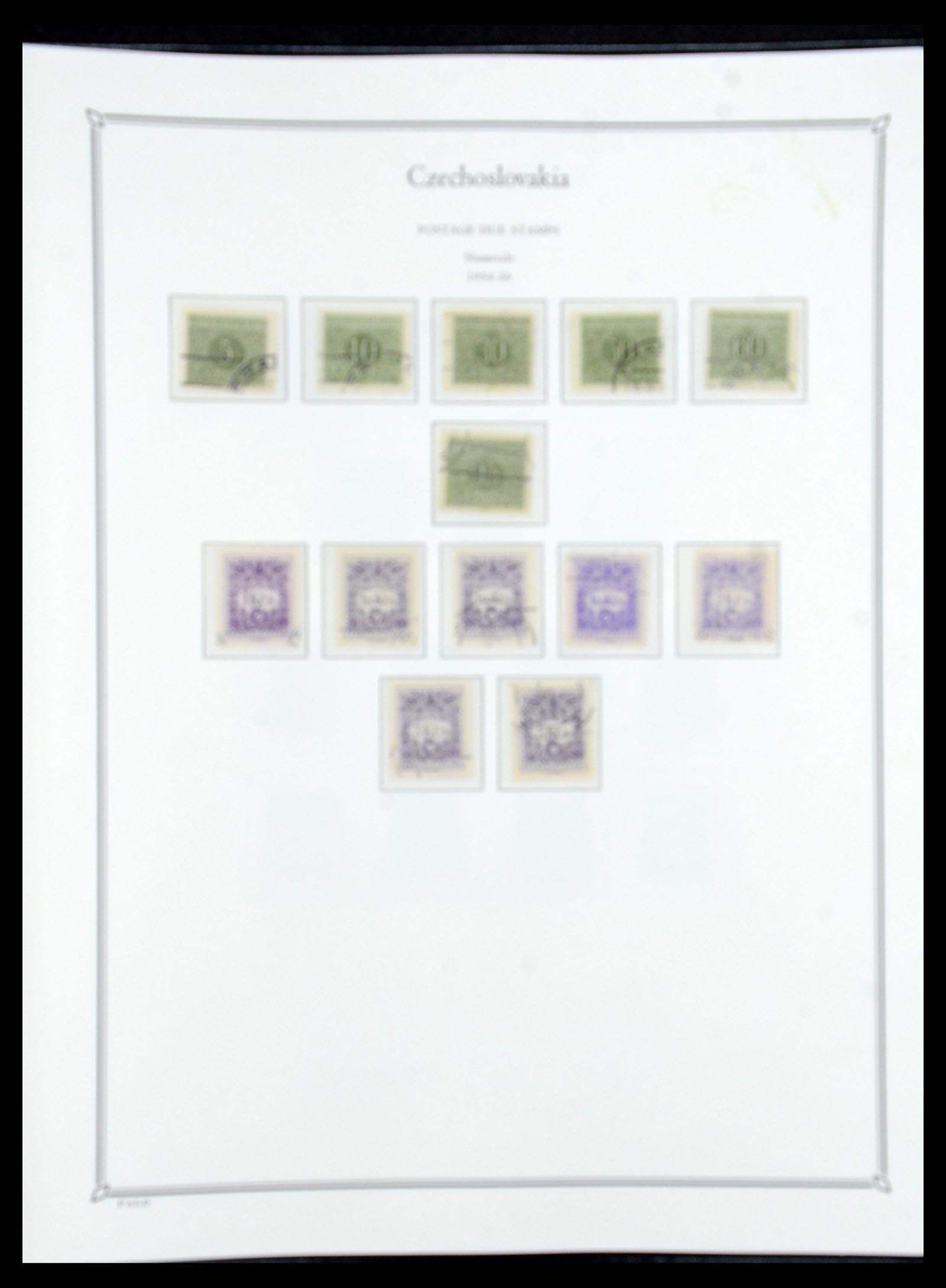 36283 097 - Postzegelverzameling 36283 Tsjechoslowakije 1918-1982.