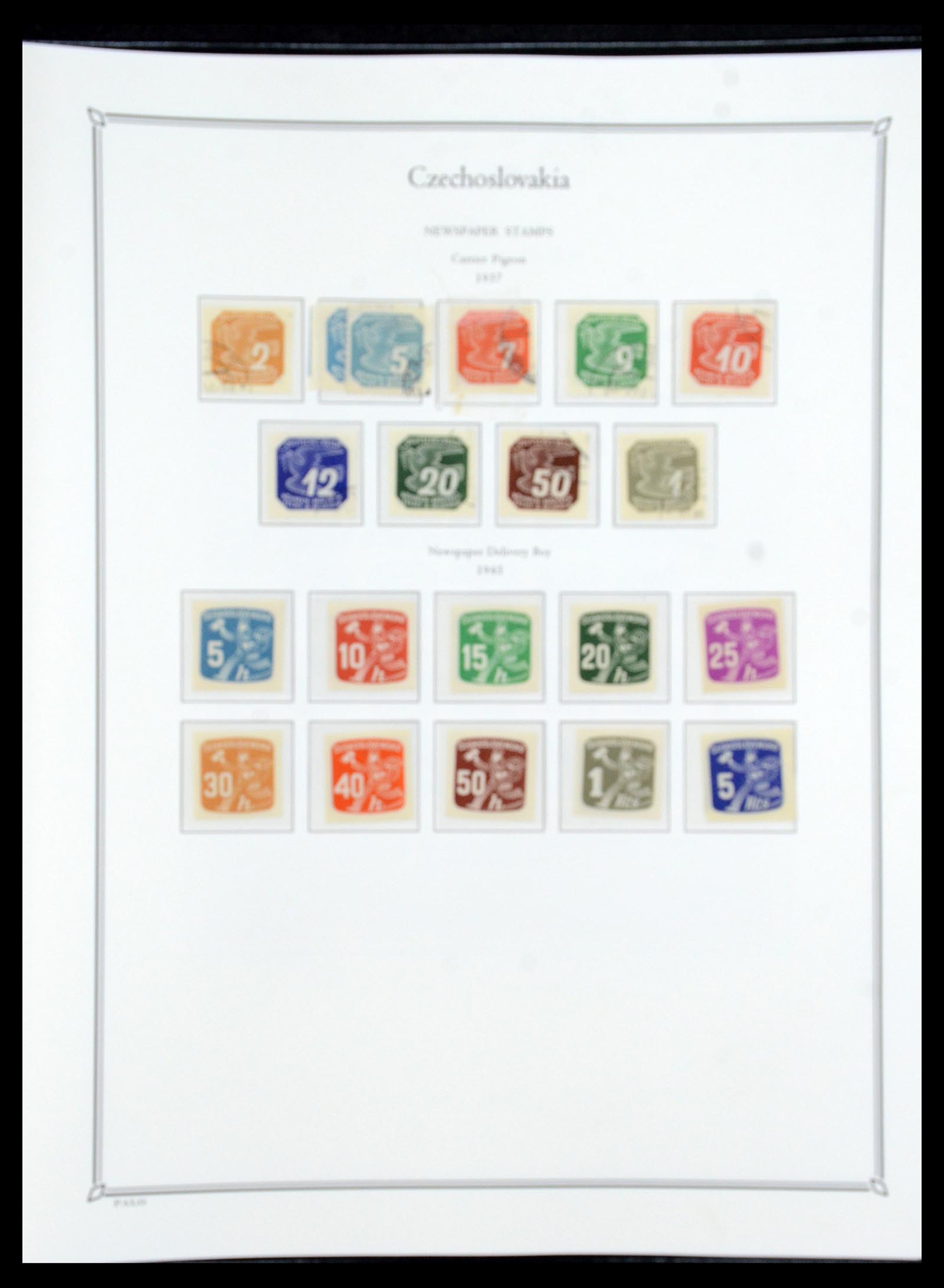 36283 100 - Postzegelverzameling 36283 Tsjechoslowakije 1918-1982.