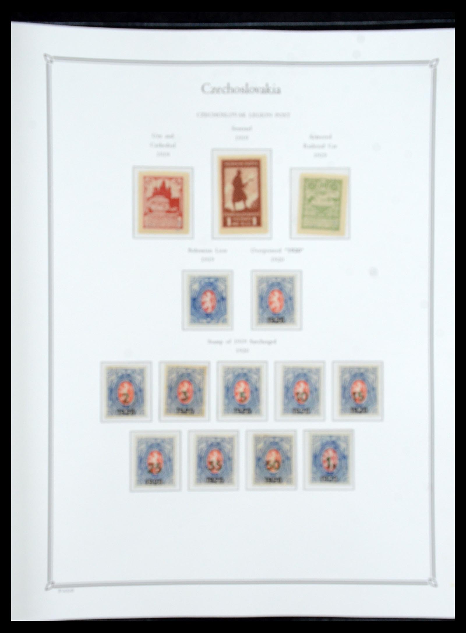 36283 102 - Postzegelverzameling 36283 Tsjechoslowakije 1918-1982.