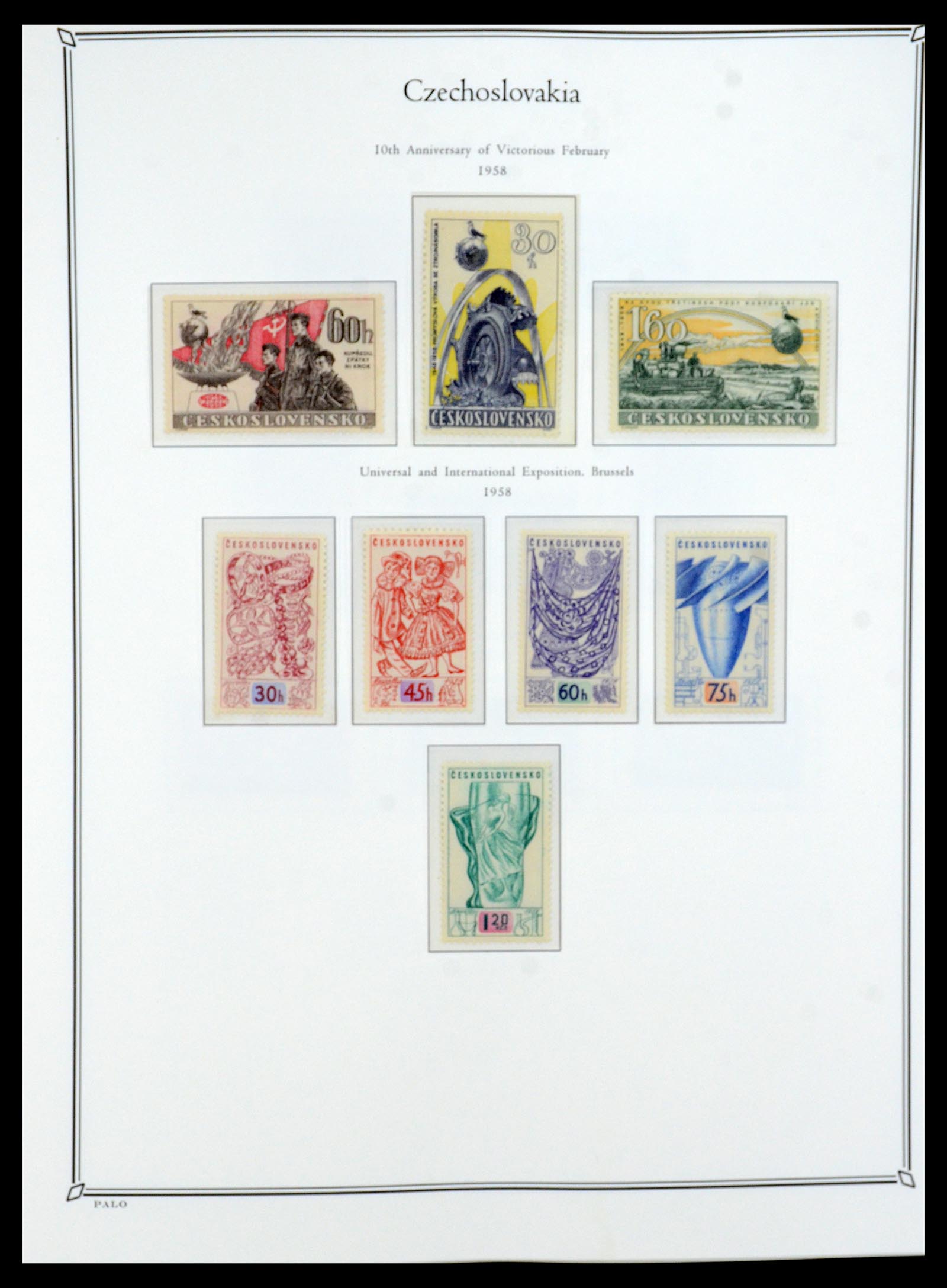 36283 104 - Postzegelverzameling 36283 Tsjechoslowakije 1918-1982.