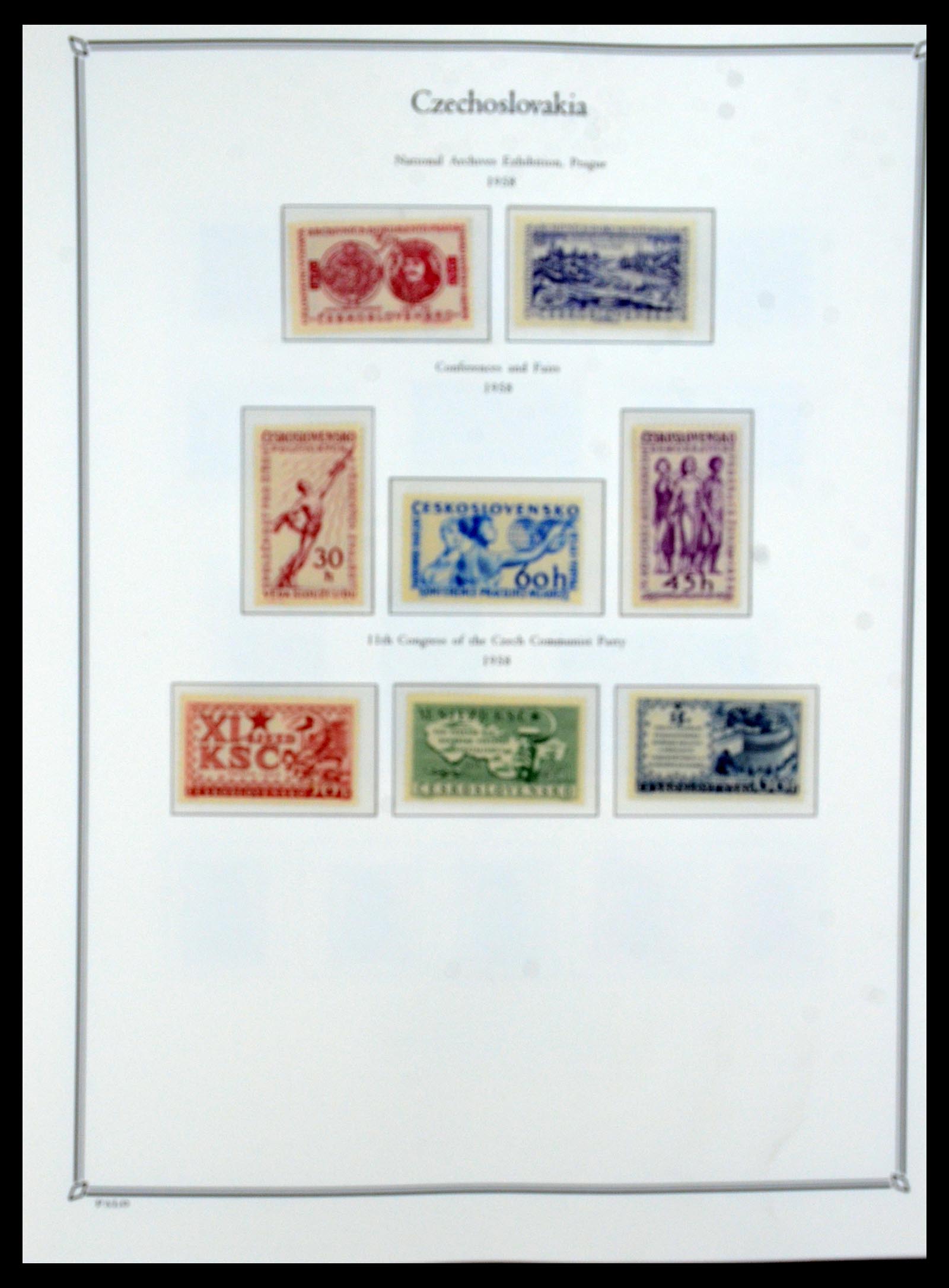 36283 105 - Postzegelverzameling 36283 Tsjechoslowakije 1918-1982.