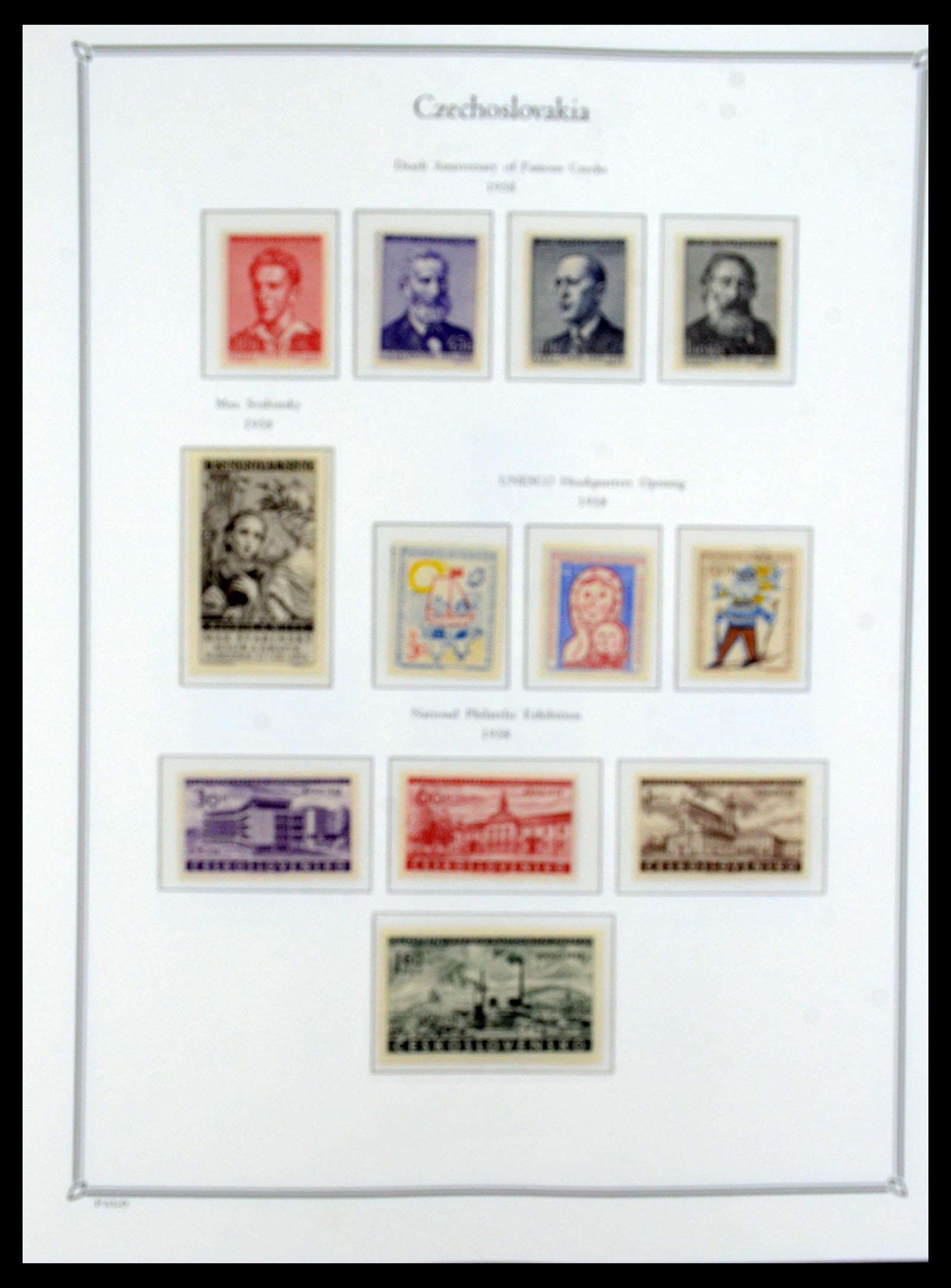 36283 107 - Postzegelverzameling 36283 Tsjechoslowakije 1918-1982.