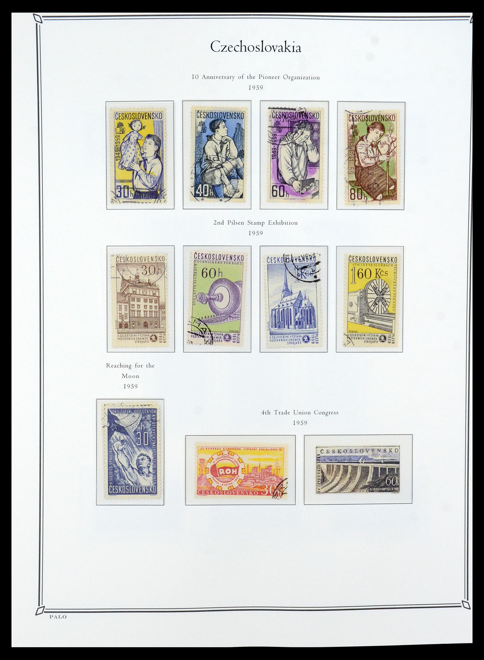 36283 110 - Postzegelverzameling 36283 Tsjechoslowakije 1918-1982.