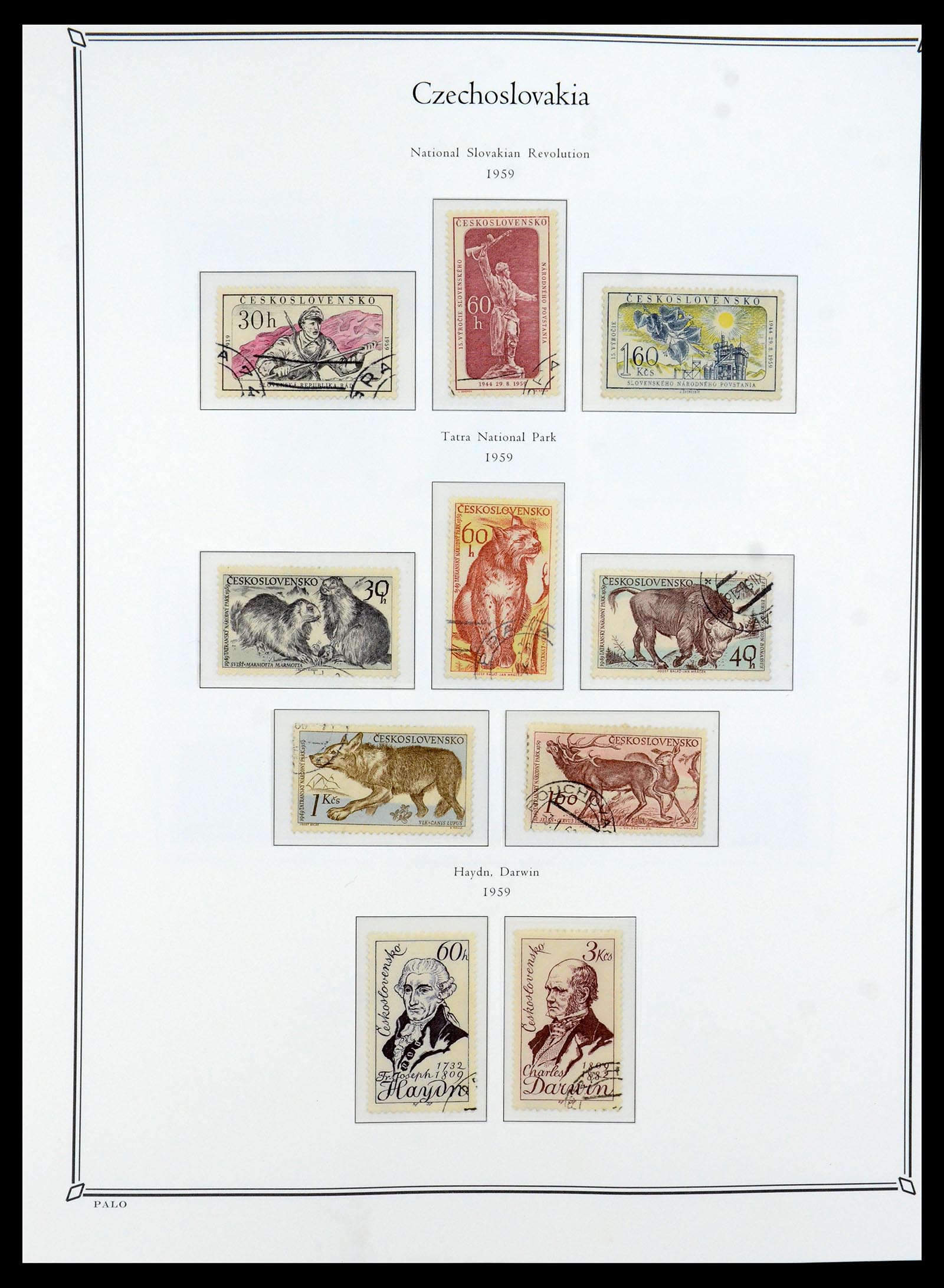 36283 112 - Postzegelverzameling 36283 Tsjechoslowakije 1918-1982.