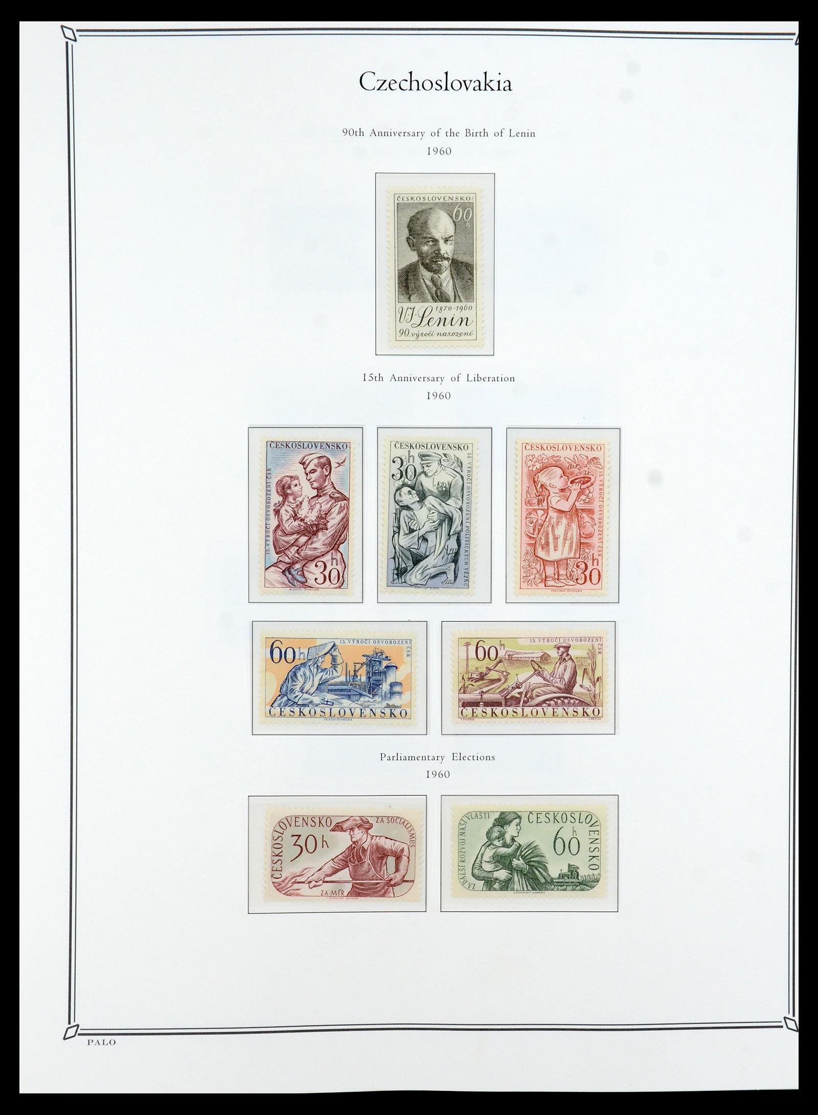 36283 116 - Postzegelverzameling 36283 Tsjechoslowakije 1918-1982.