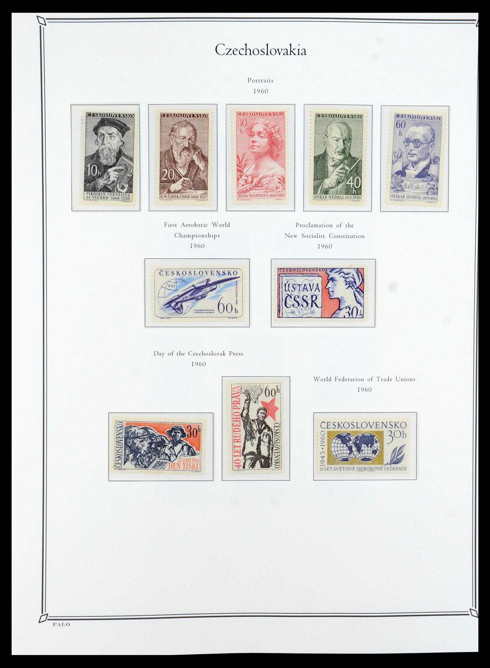 36283 118 - Postzegelverzameling 36283 Tsjechoslowakije 1918-1982.