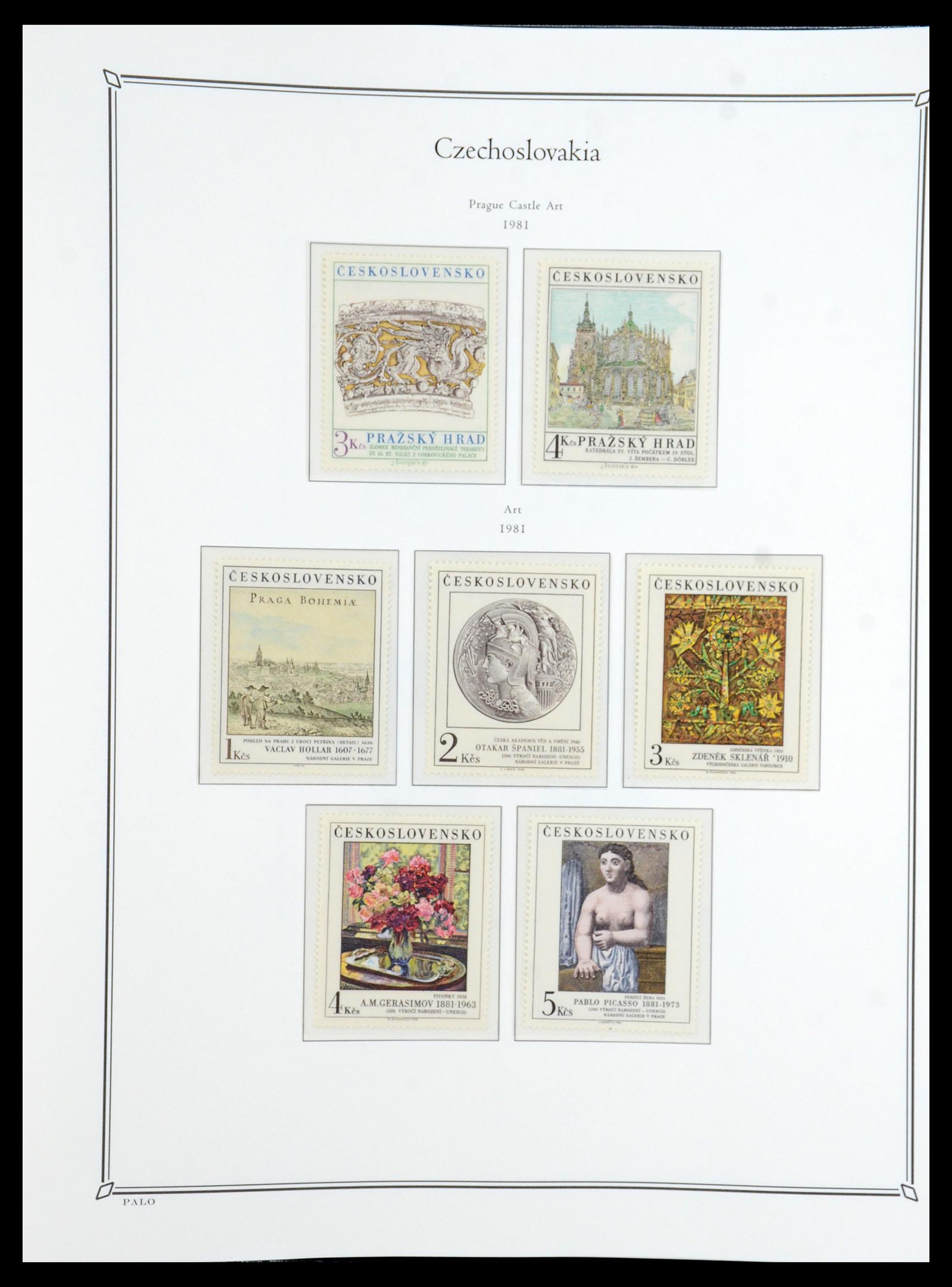 36283 285 - Postzegelverzameling 36283 Tsjechoslowakije 1918-1982.