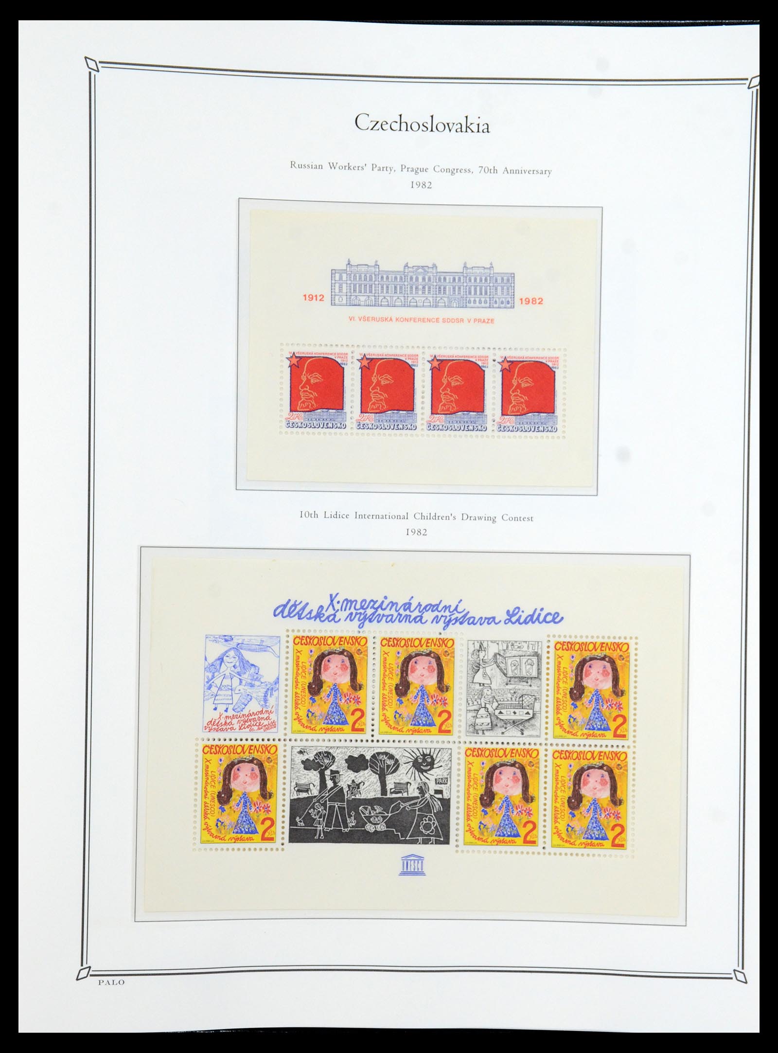 36283 288 - Postzegelverzameling 36283 Tsjechoslowakije 1918-1982.