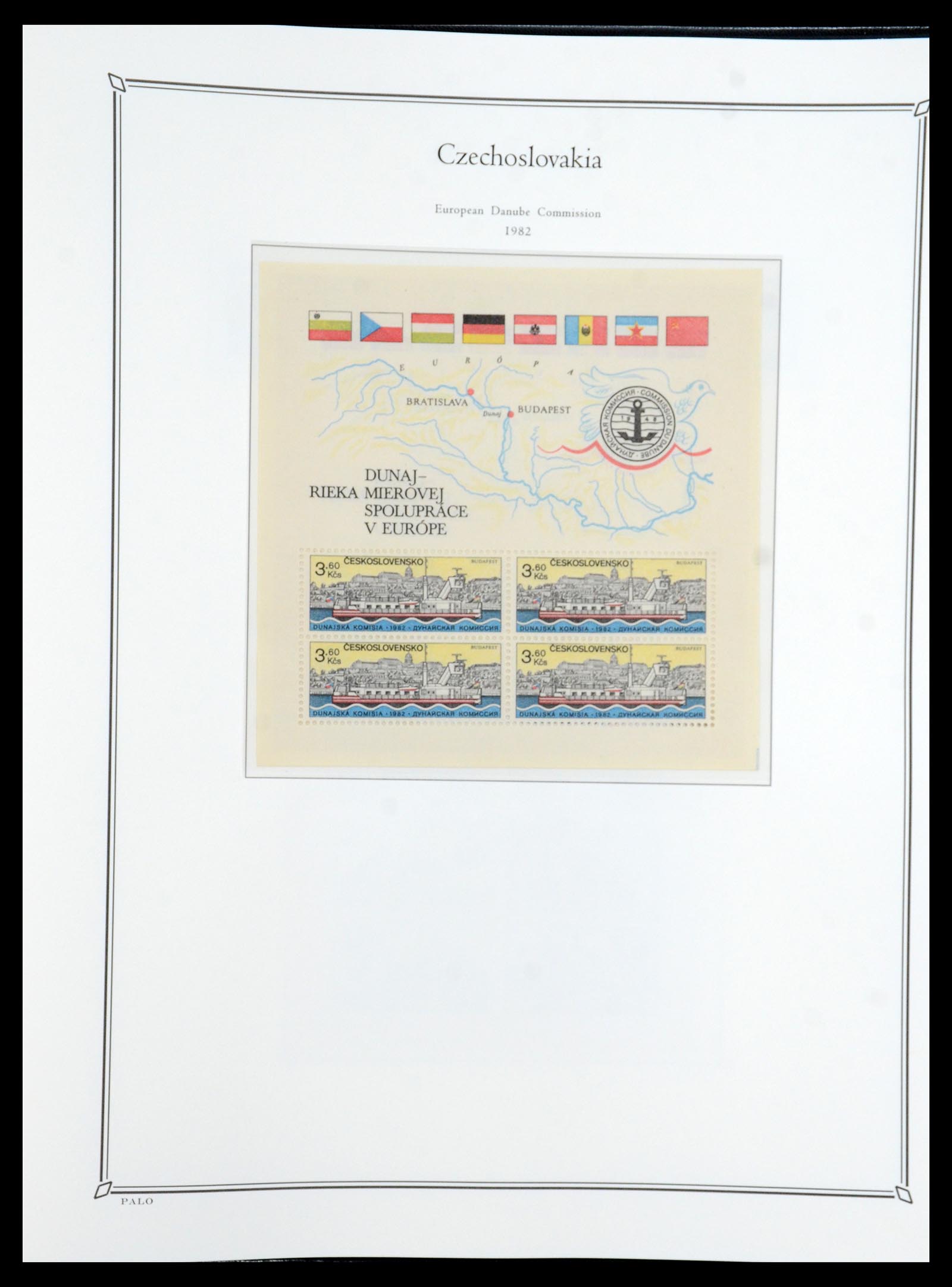 36283 293 - Postzegelverzameling 36283 Tsjechoslowakije 1918-1982.