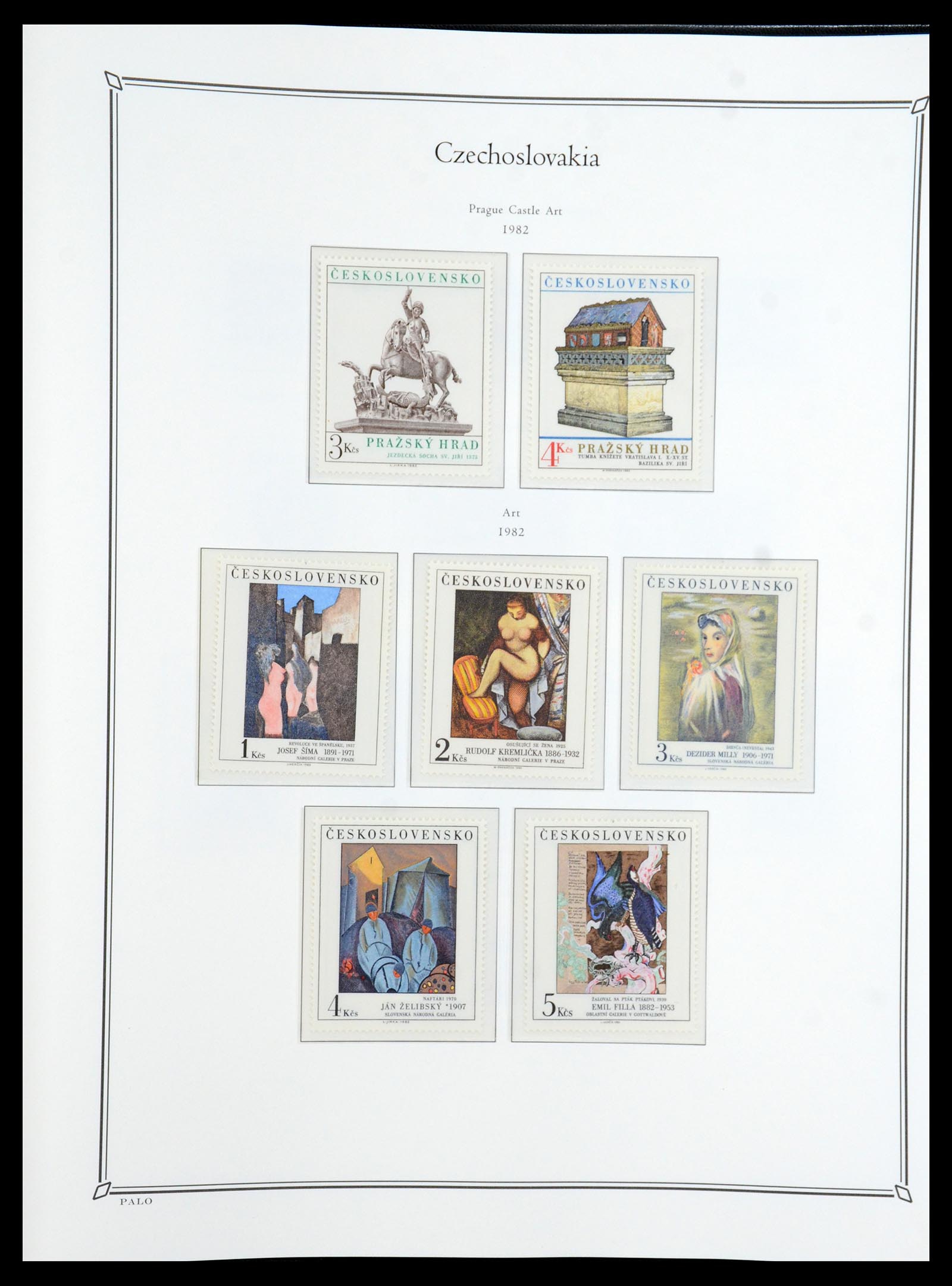 36283 295 - Postzegelverzameling 36283 Tsjechoslowakije 1918-1982.