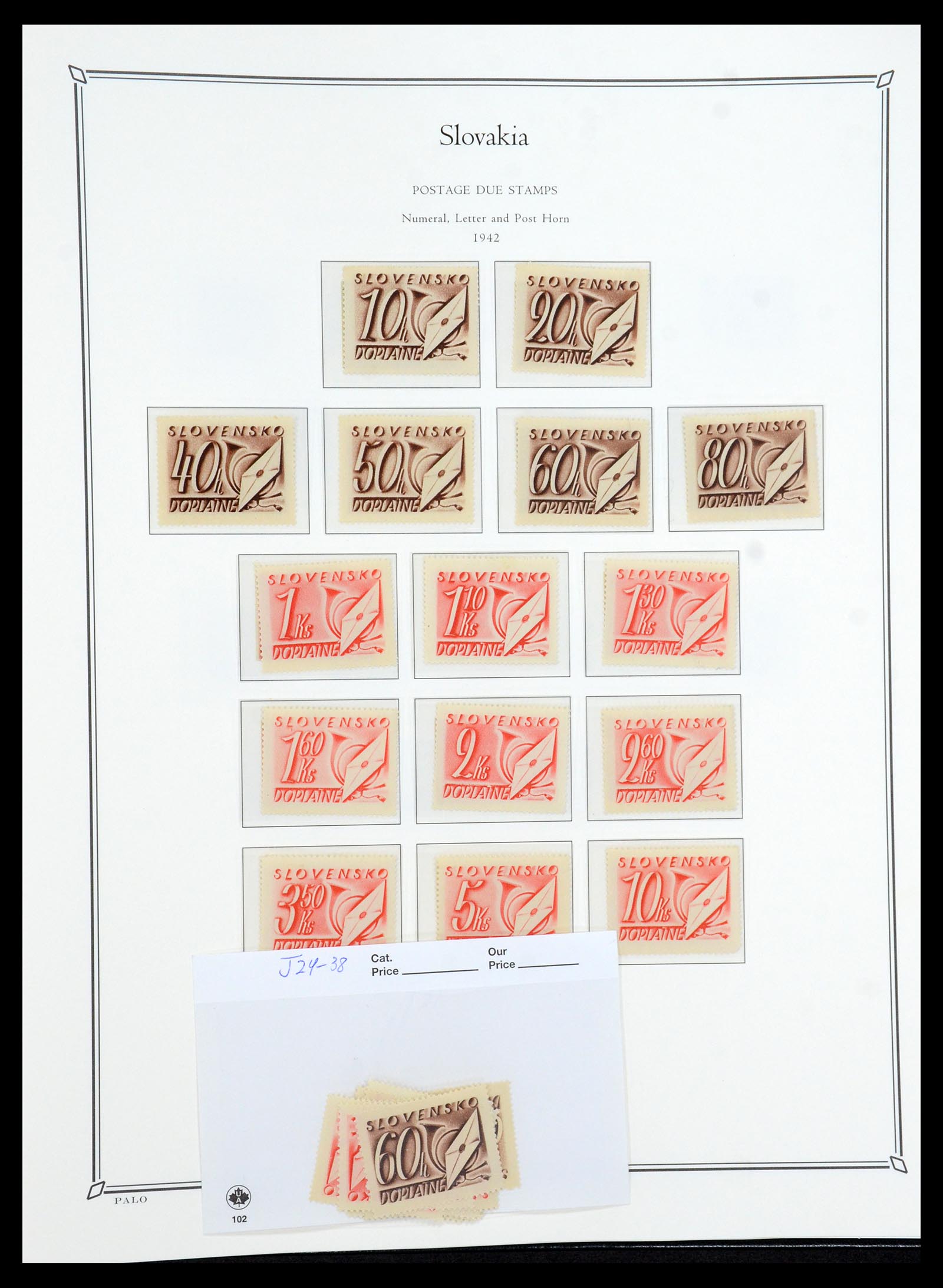36283 322 - Postzegelverzameling 36283 Tsjechoslowakije 1918-1982.