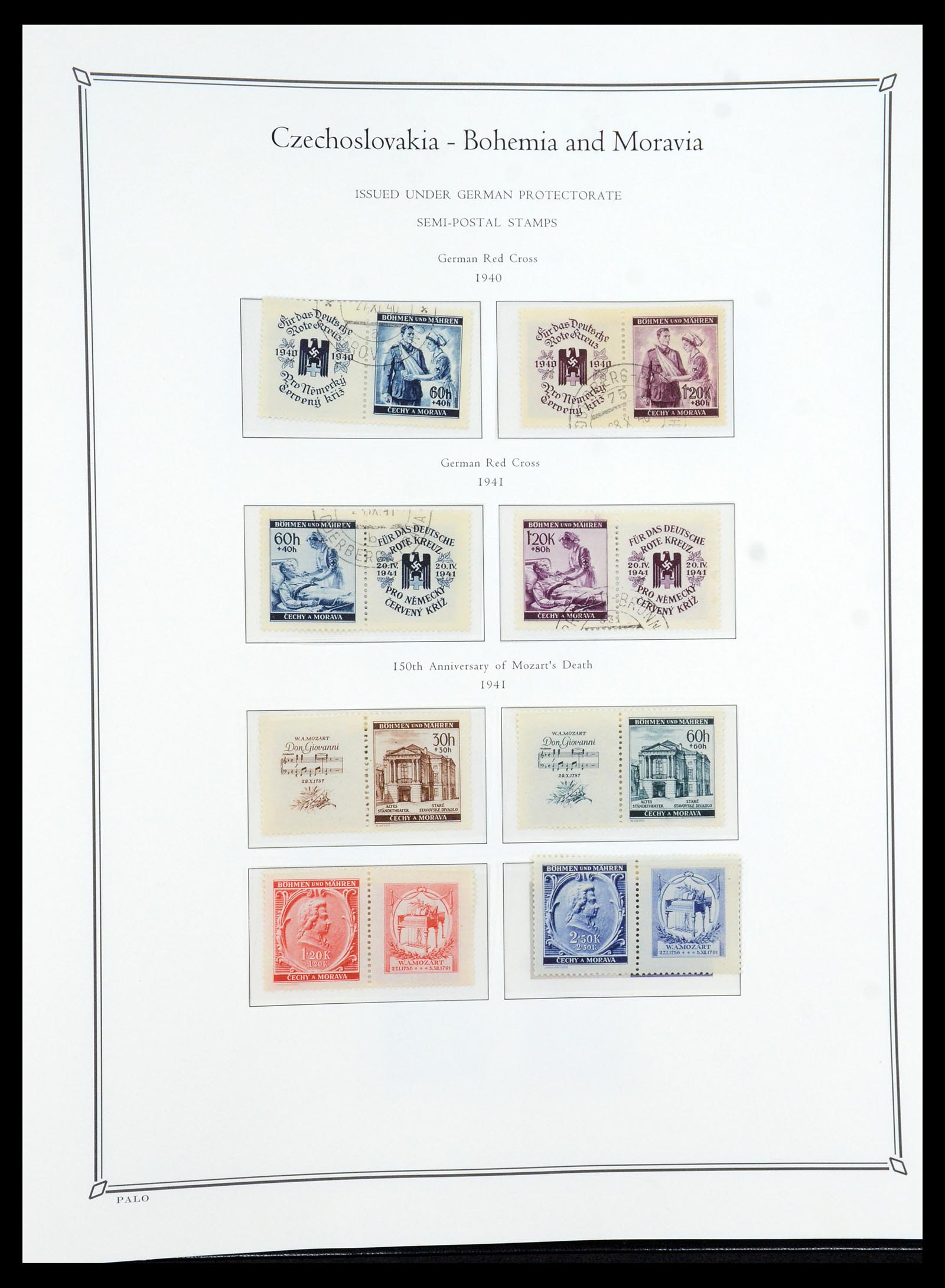 36283 332 - Postzegelverzameling 36283 Tsjechoslowakije 1918-1982.