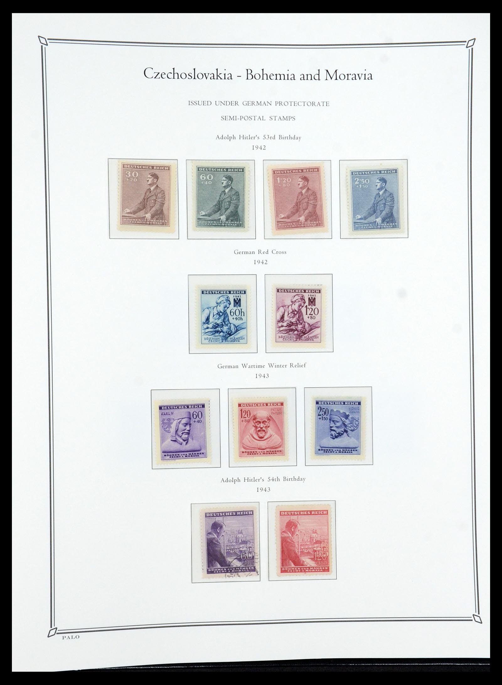 36283 333 - Postzegelverzameling 36283 Tsjechoslowakije 1918-1982.