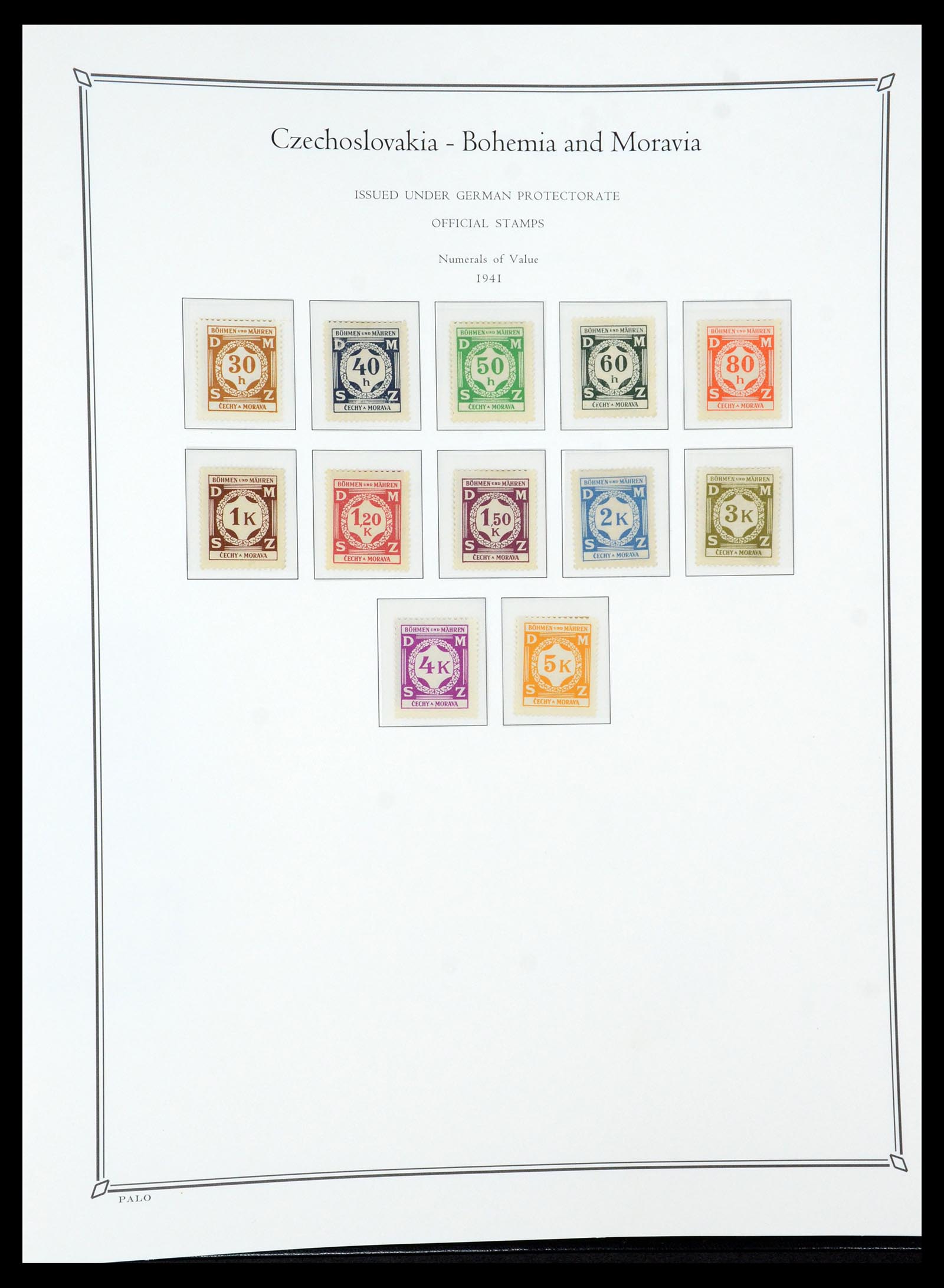 36283 336 - Postzegelverzameling 36283 Tsjechoslowakije 1918-1982.