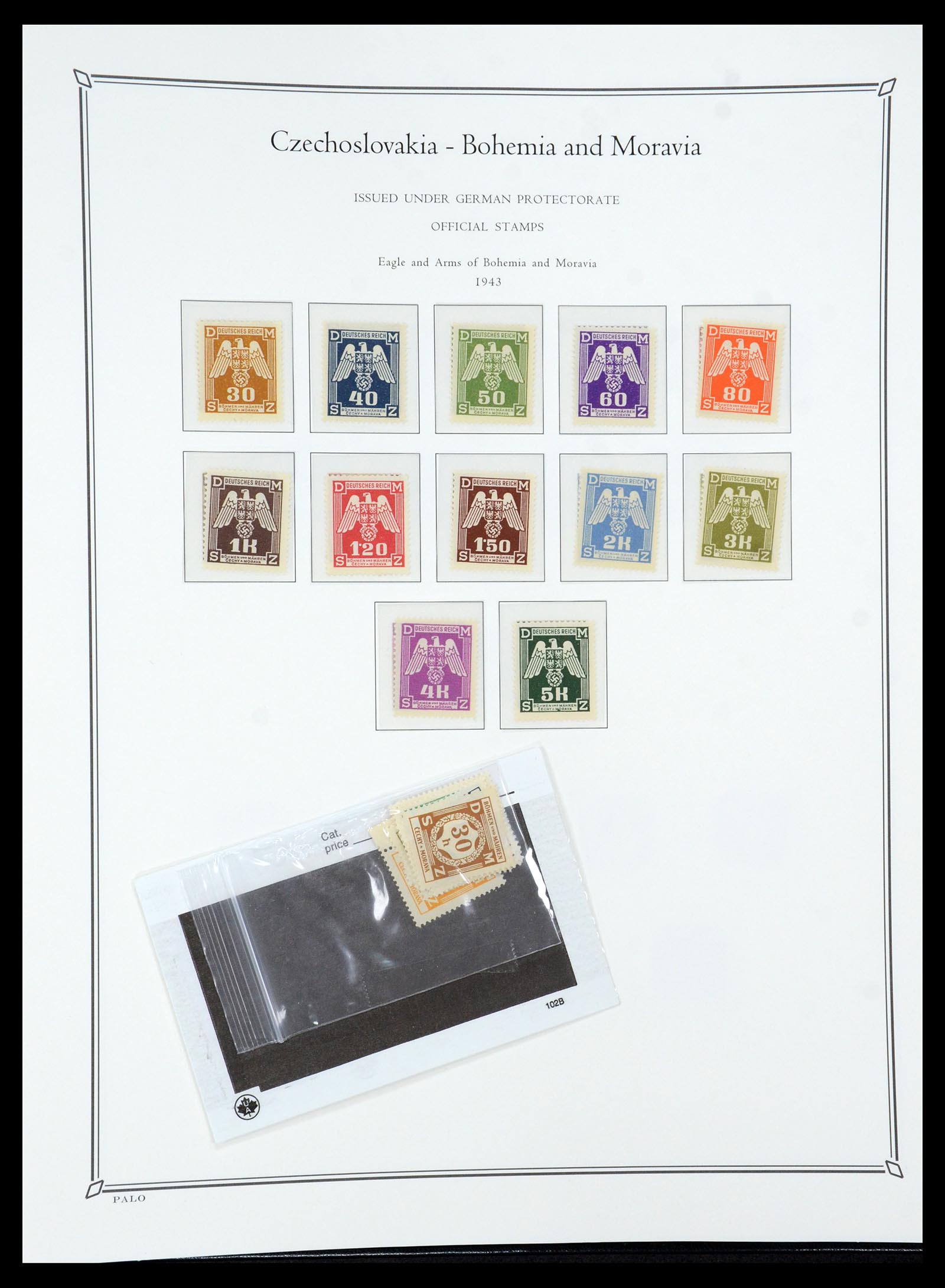 36283 337 - Postzegelverzameling 36283 Tsjechoslowakije 1918-1982.