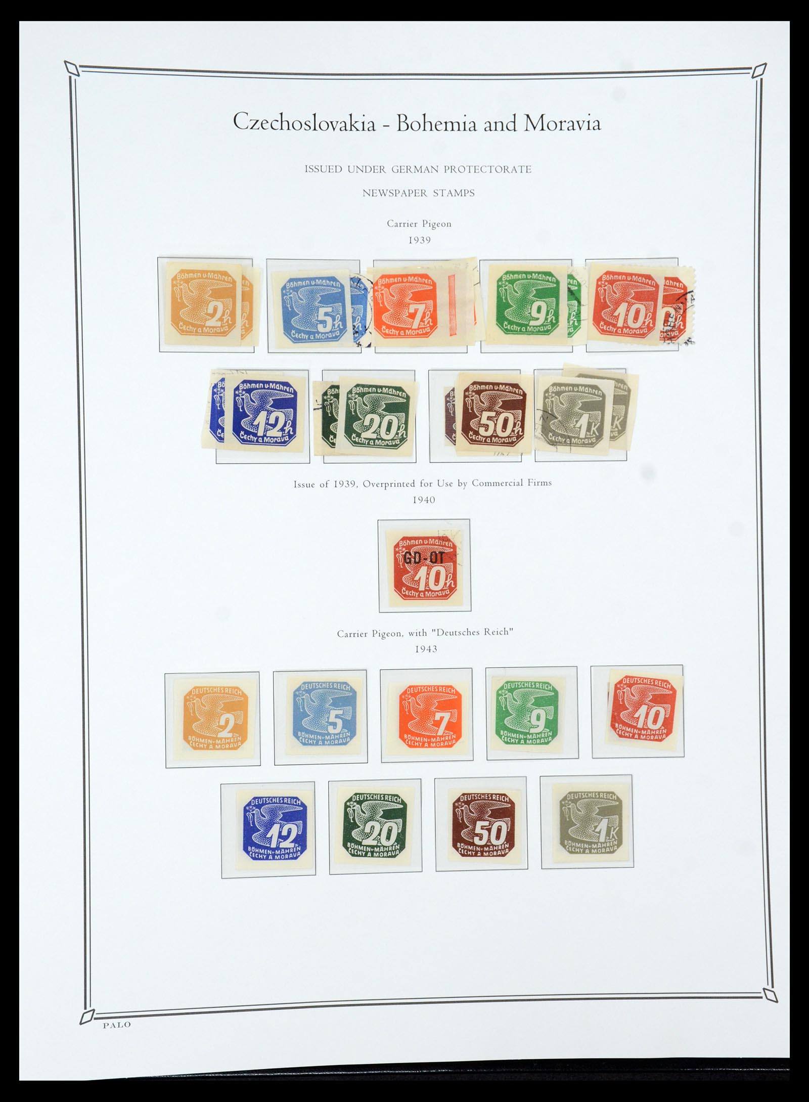 36283 338 - Postzegelverzameling 36283 Tsjechoslowakije 1918-1982.