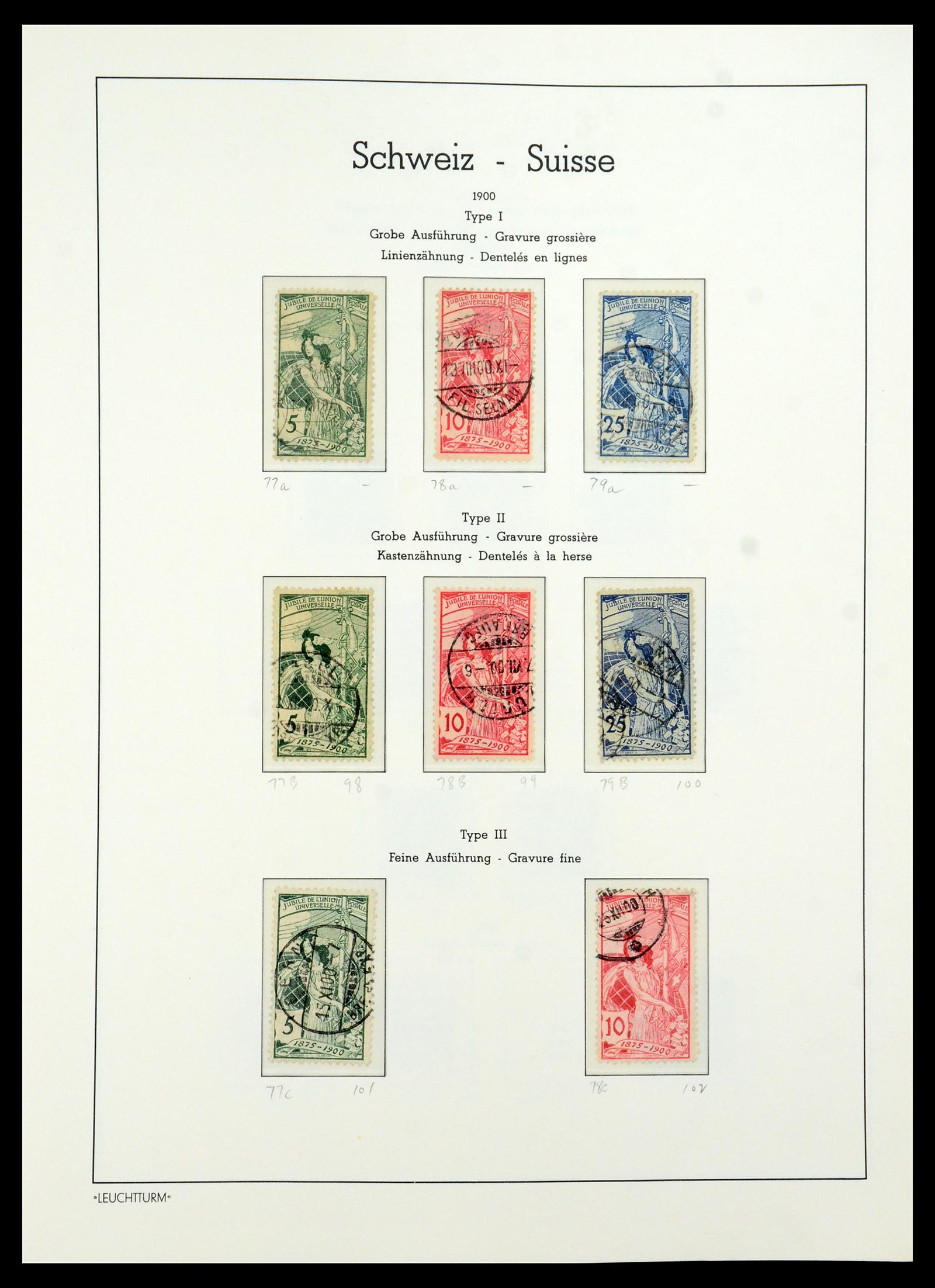 36284 008 - Stamp collection 36284 Switzerland 1854-2006.