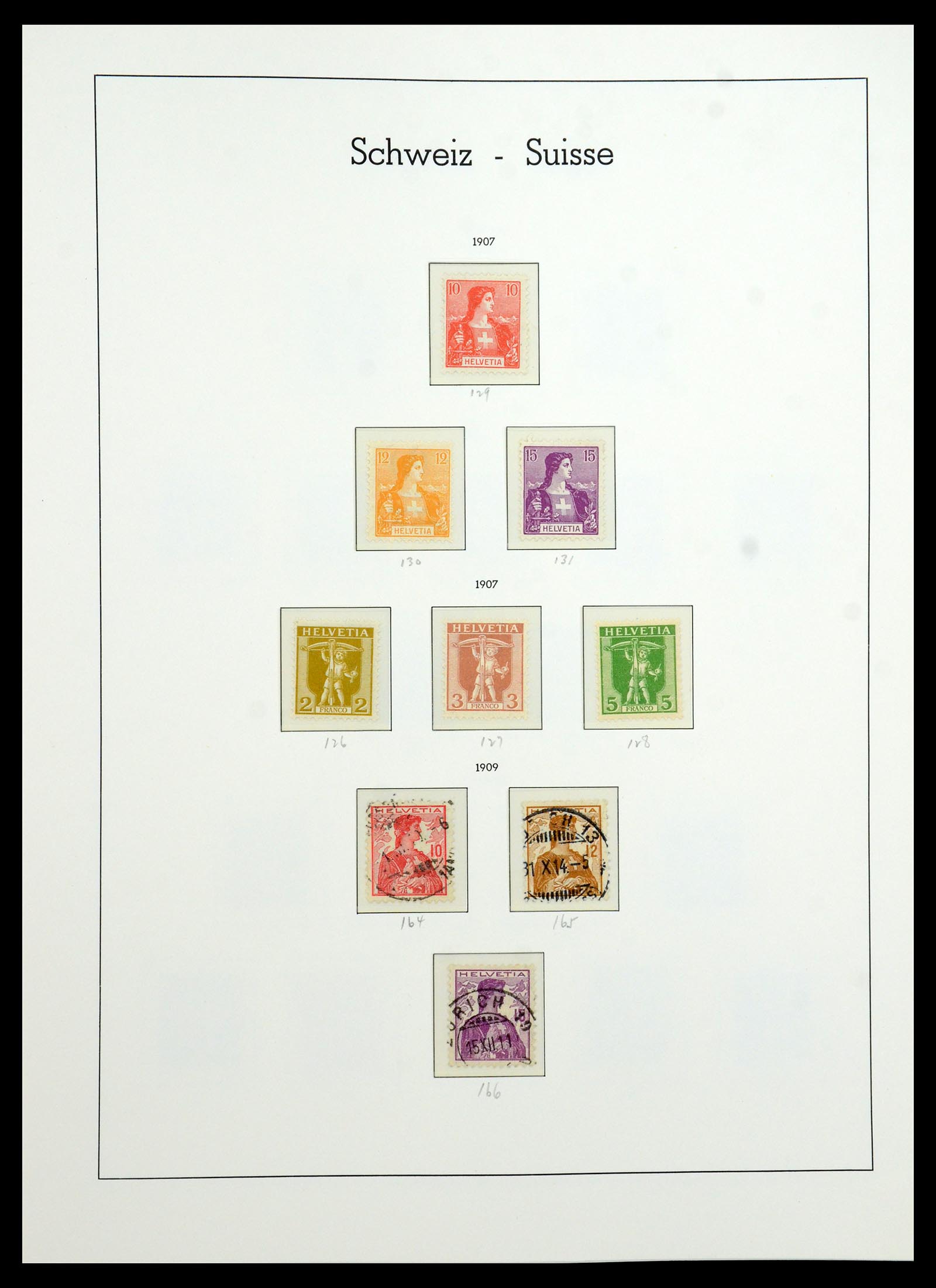 36284 011 - Stamp collection 36284 Switzerland 1854-2006.