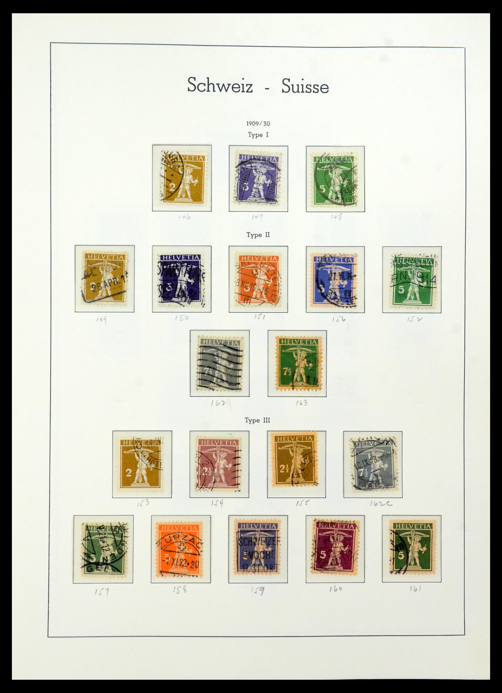 36284 012 - Stamp collection 36284 Switzerland 1854-2006.
