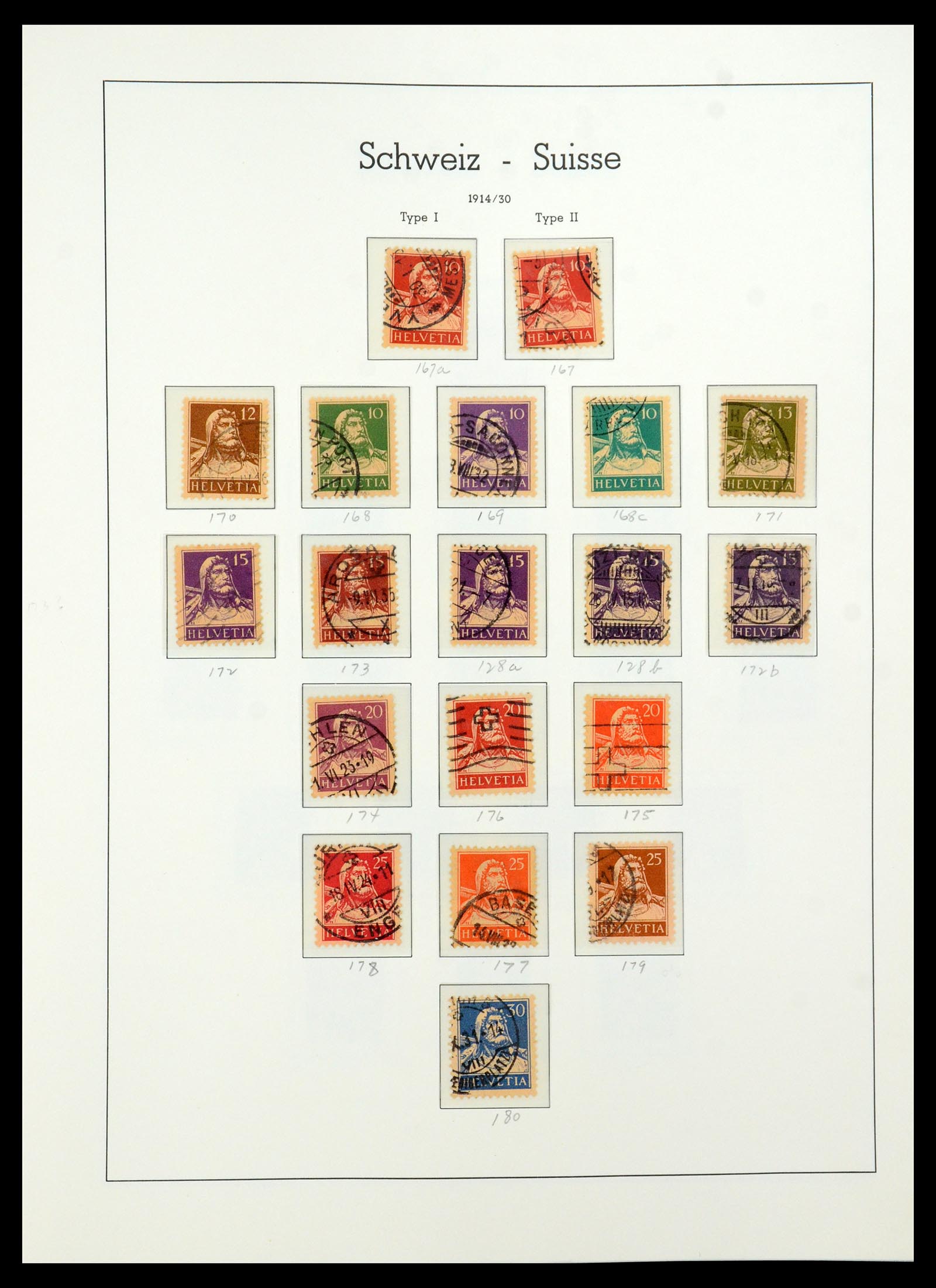 36284 013 - Stamp collection 36284 Switzerland 1854-2006.