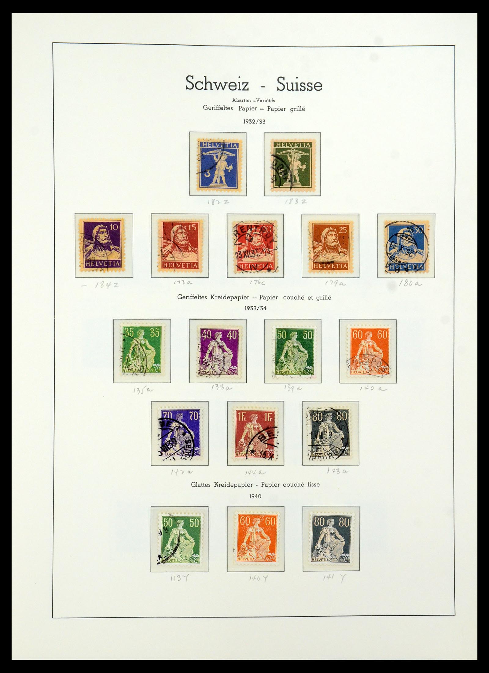 36284 015 - Stamp collection 36284 Switzerland 1854-2006.