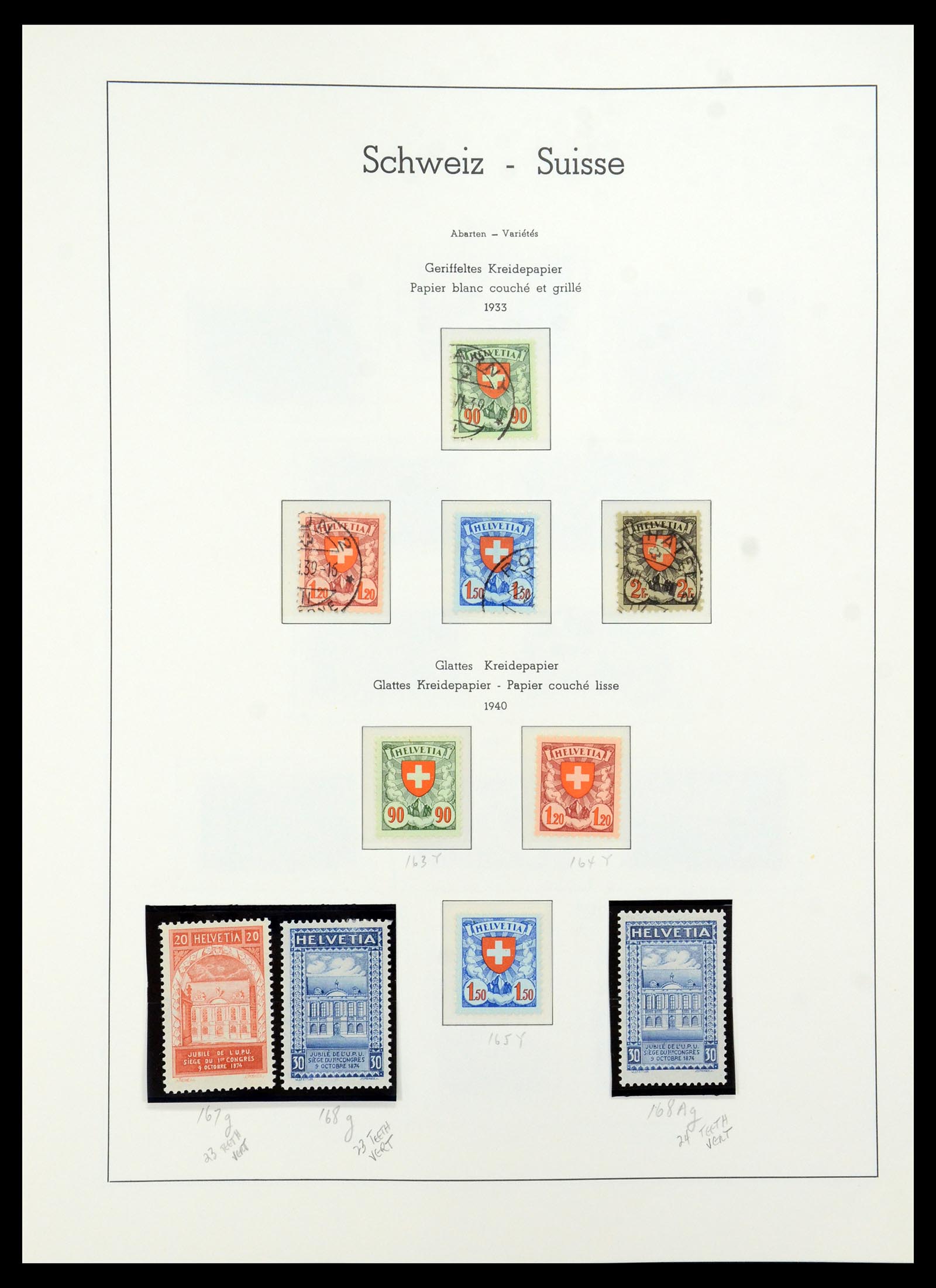 36284 017 - Postzegelverzameling 36284 Zwitserland 1854-2006.