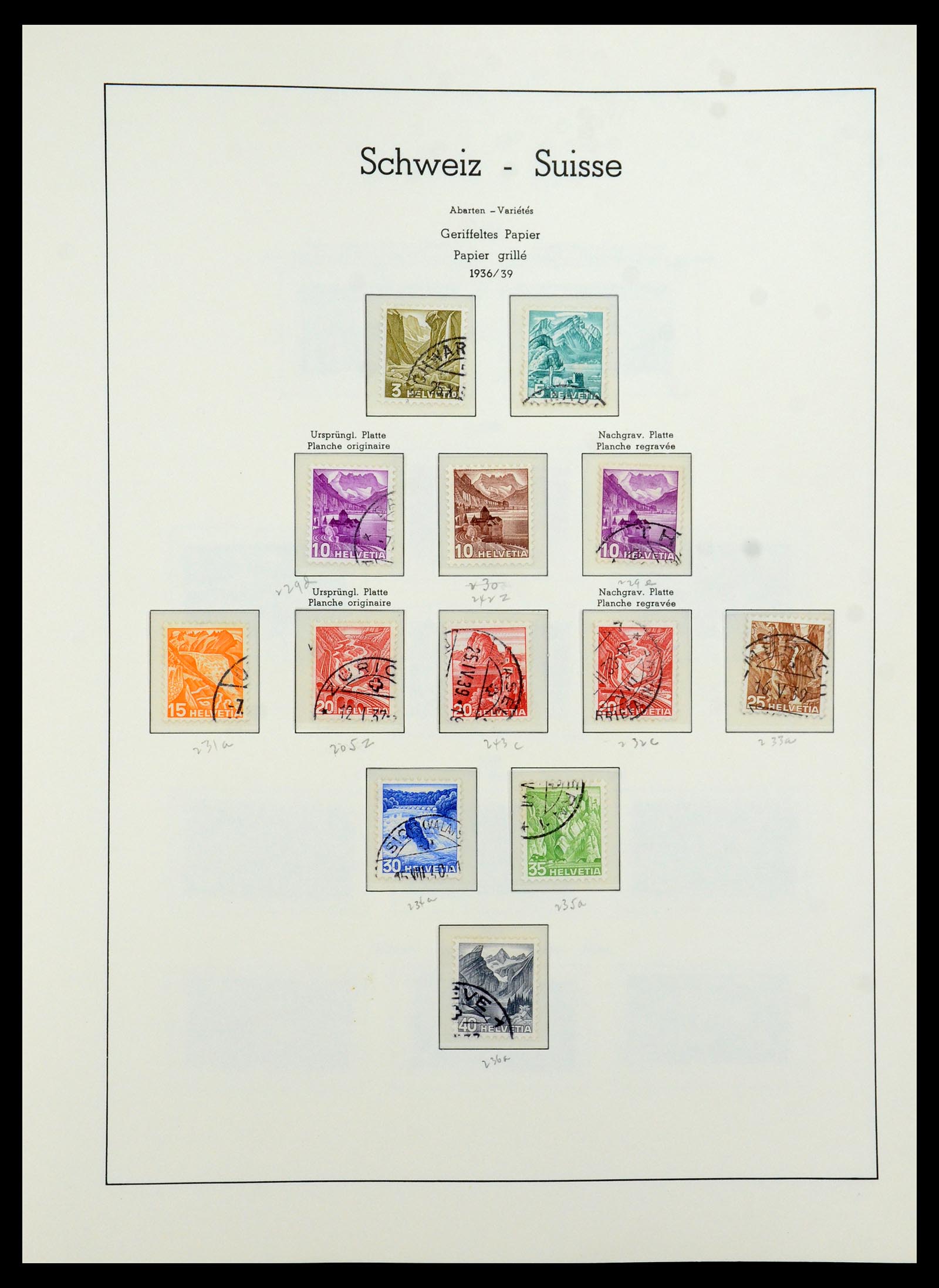 36284 021 - Postzegelverzameling 36284 Zwitserland 1854-2006.