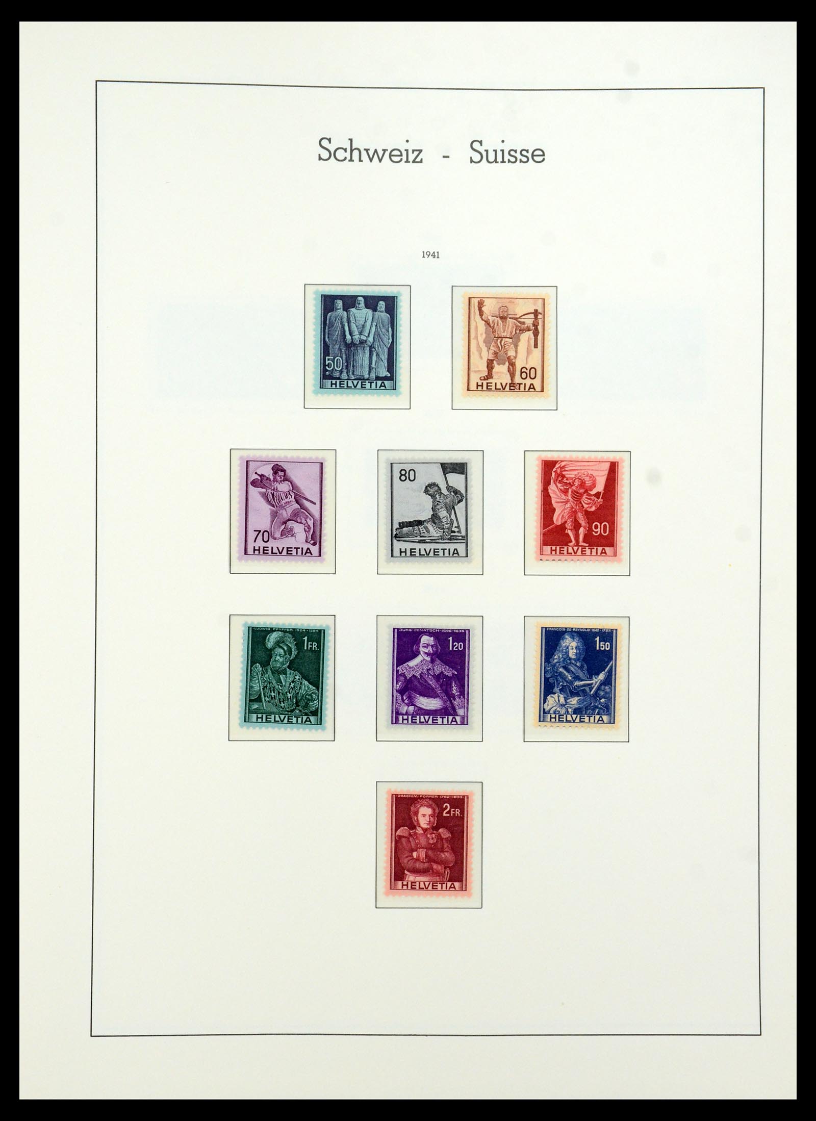 36284 025 - Postzegelverzameling 36284 Zwitserland 1854-2006.