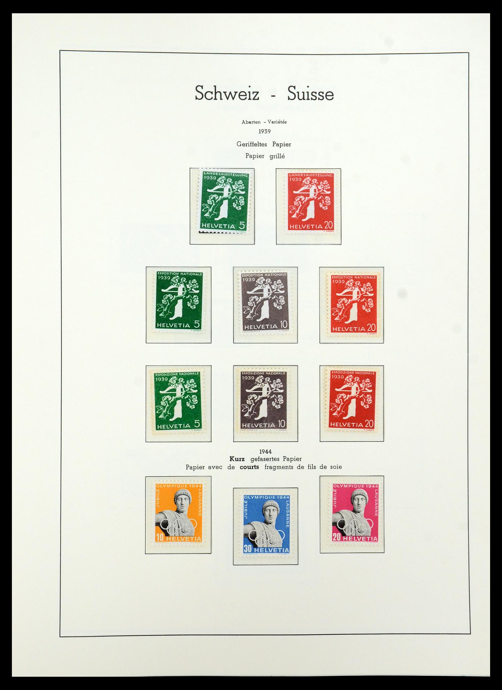 36284 027 - Stamp collection 36284 Switzerland 1854-2006.