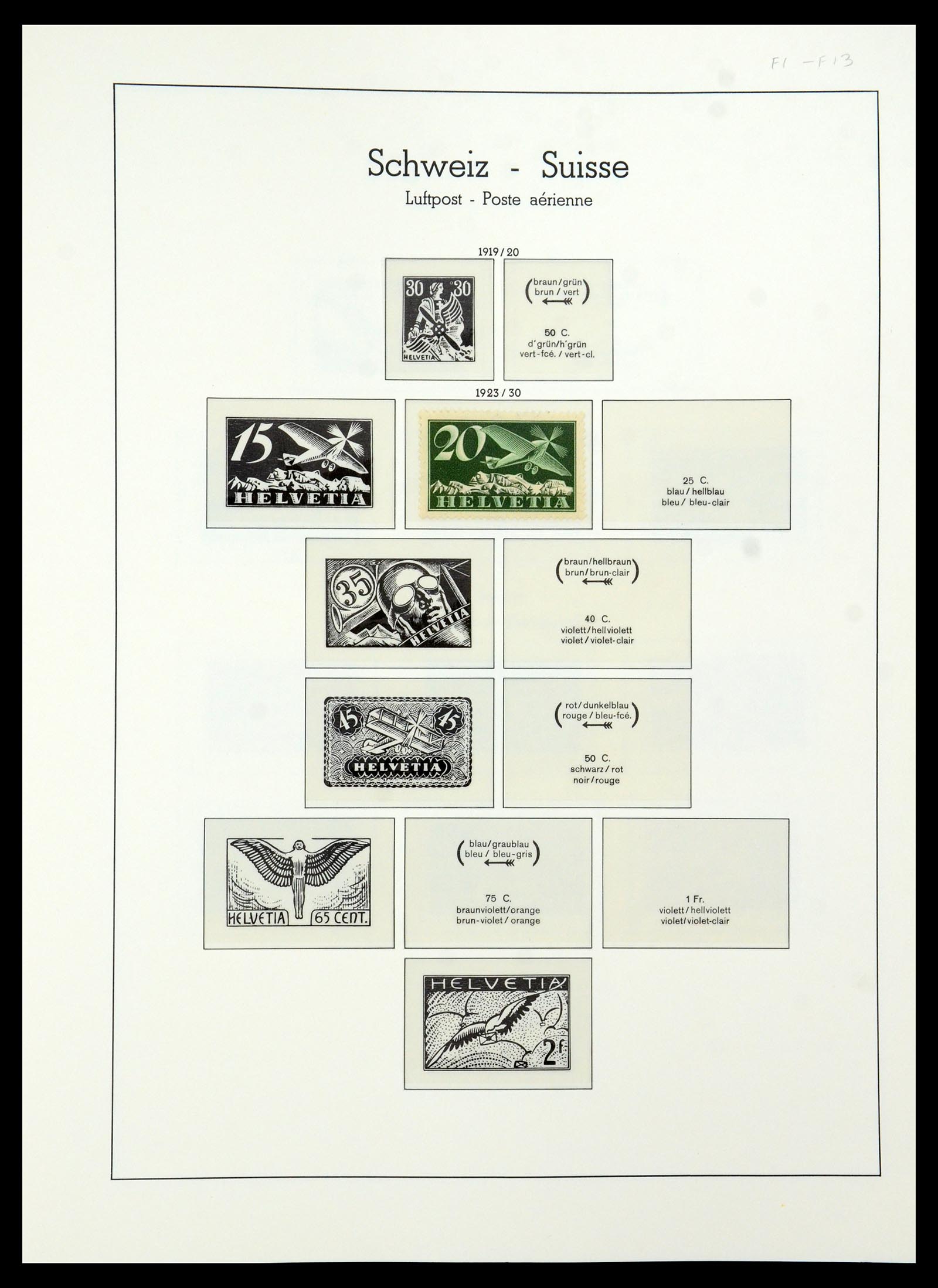 36284 028 - Stamp collection 36284 Switzerland 1854-2006.