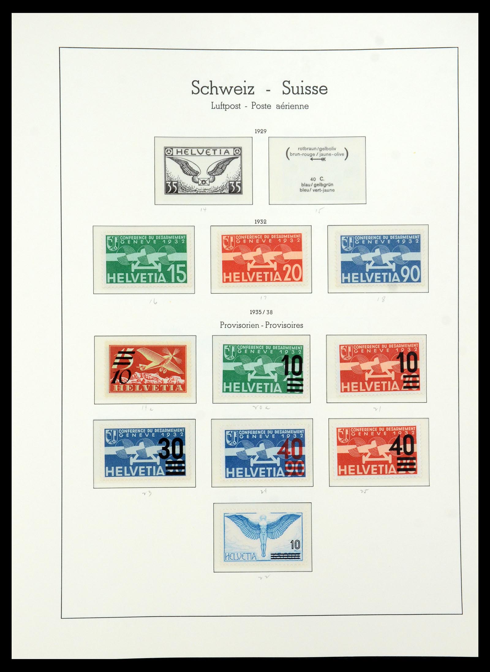 36284 029 - Stamp collection 36284 Switzerland 1854-2006.