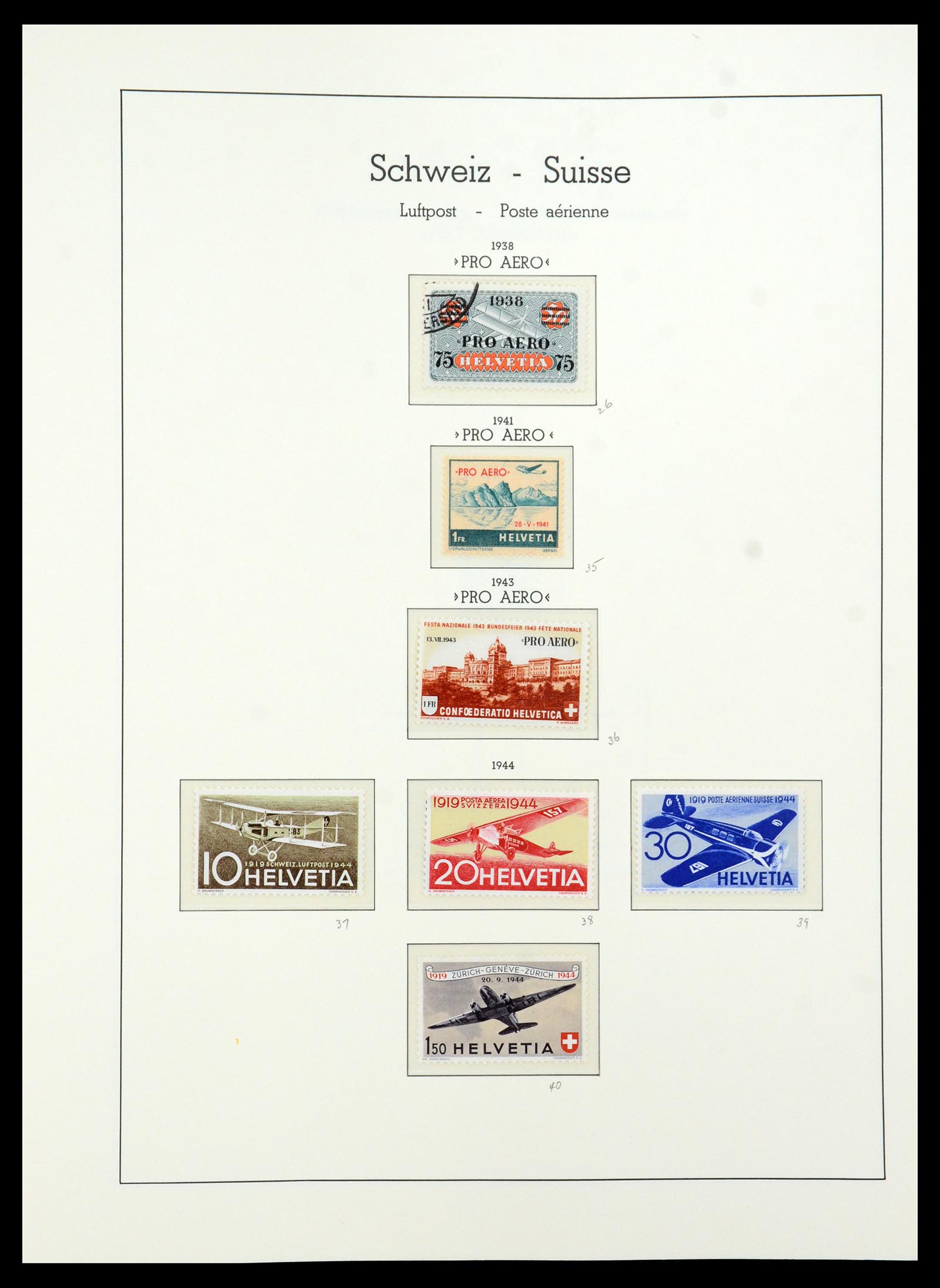 36284 032 - Stamp collection 36284 Switzerland 1854-2006.