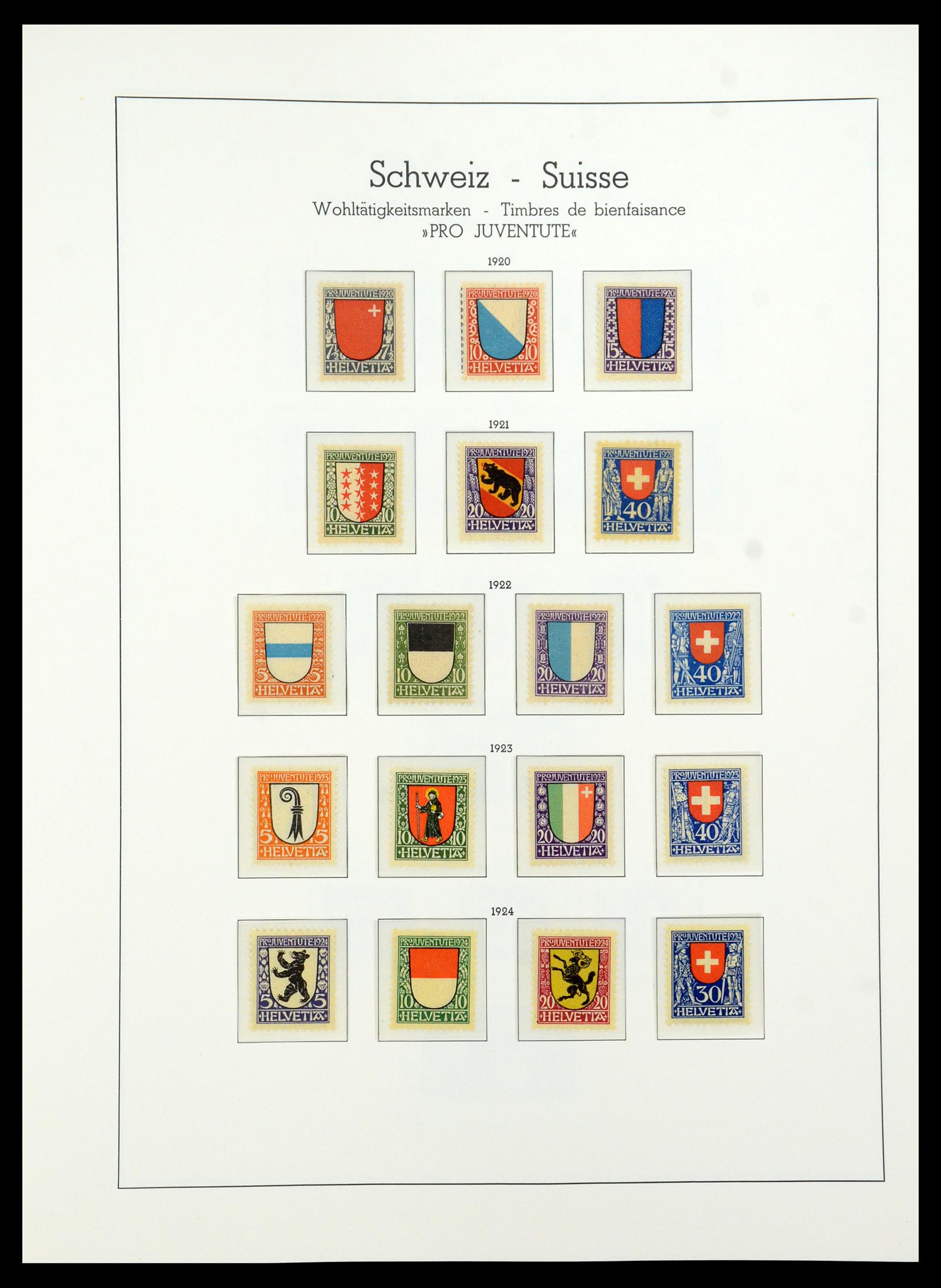 36284 034 - Postzegelverzameling 36284 Zwitserland 1854-2006.