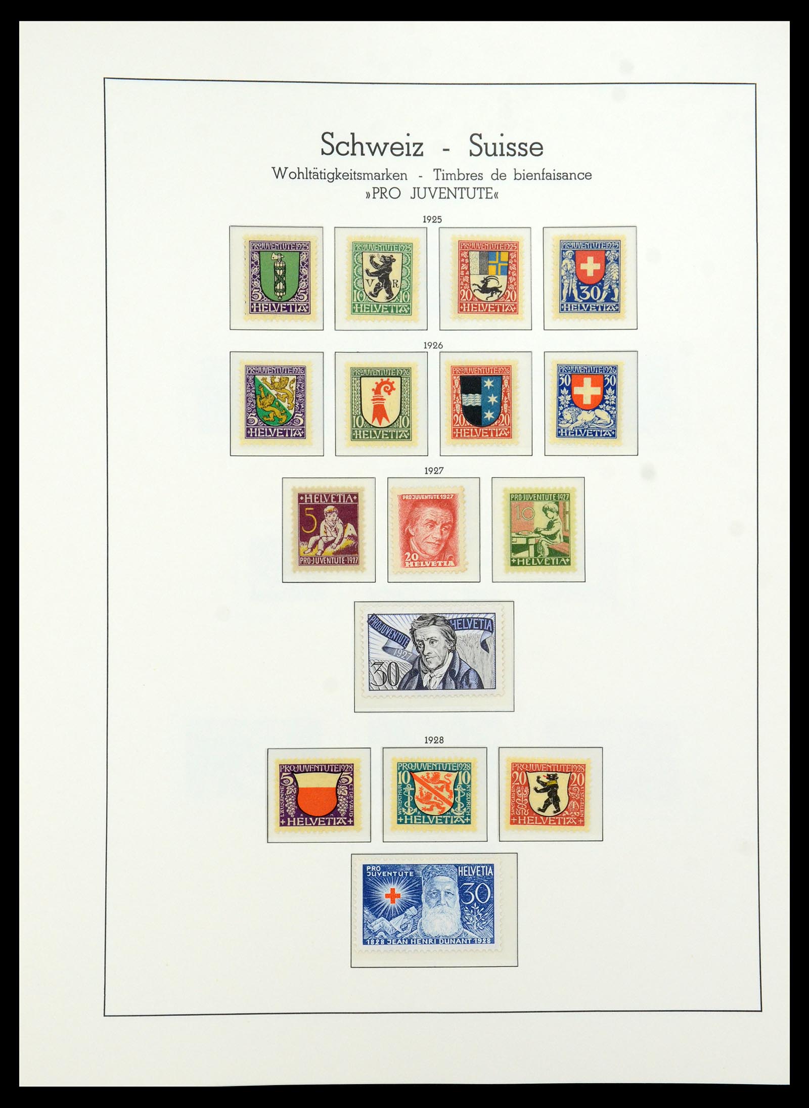 36284 035 - Postzegelverzameling 36284 Zwitserland 1854-2006.