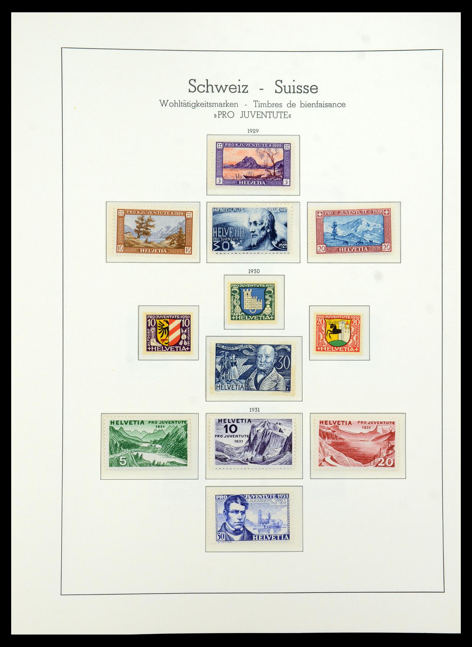 36284 036 - Postzegelverzameling 36284 Zwitserland 1854-2006.