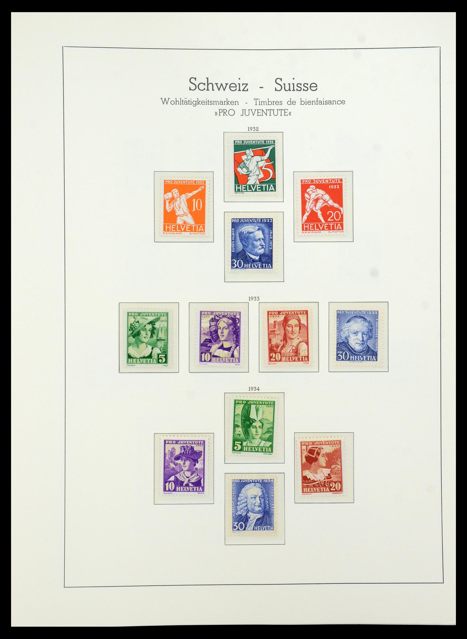 36284 037 - Stamp collection 36284 Switzerland 1854-2006.