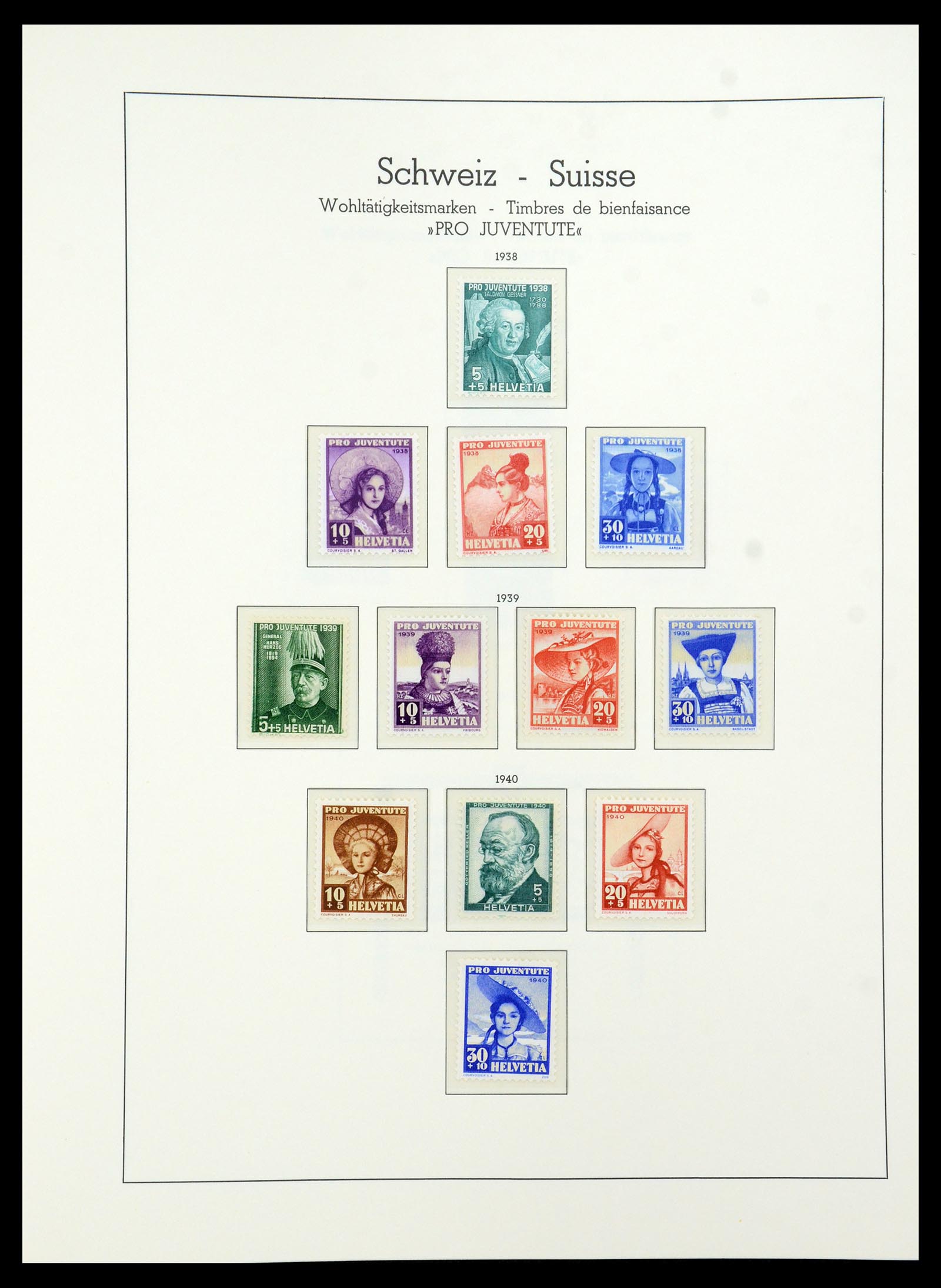 36284 039 - Postzegelverzameling 36284 Zwitserland 1854-2006.