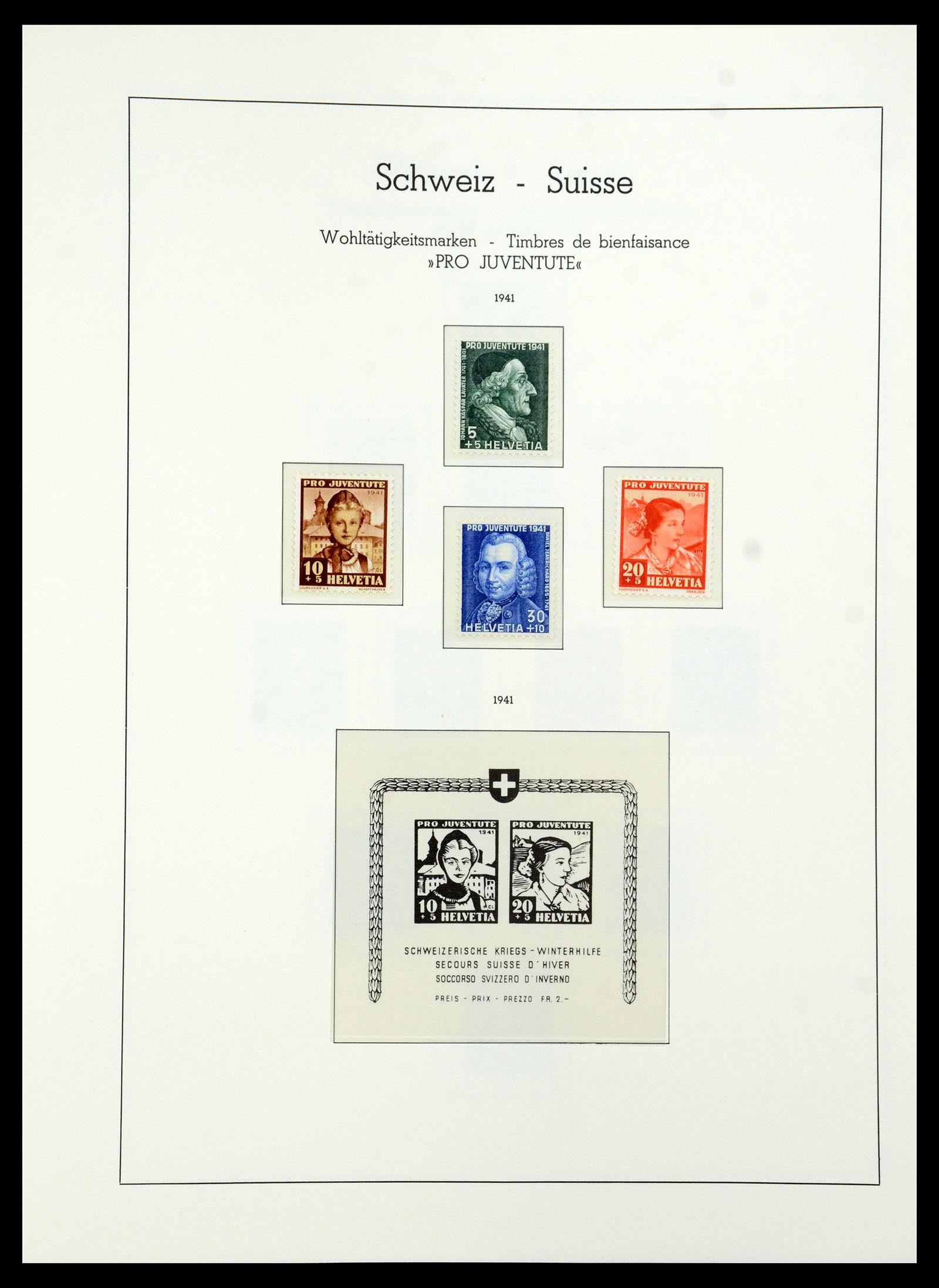 36284 040 - Postzegelverzameling 36284 Zwitserland 1854-2006.