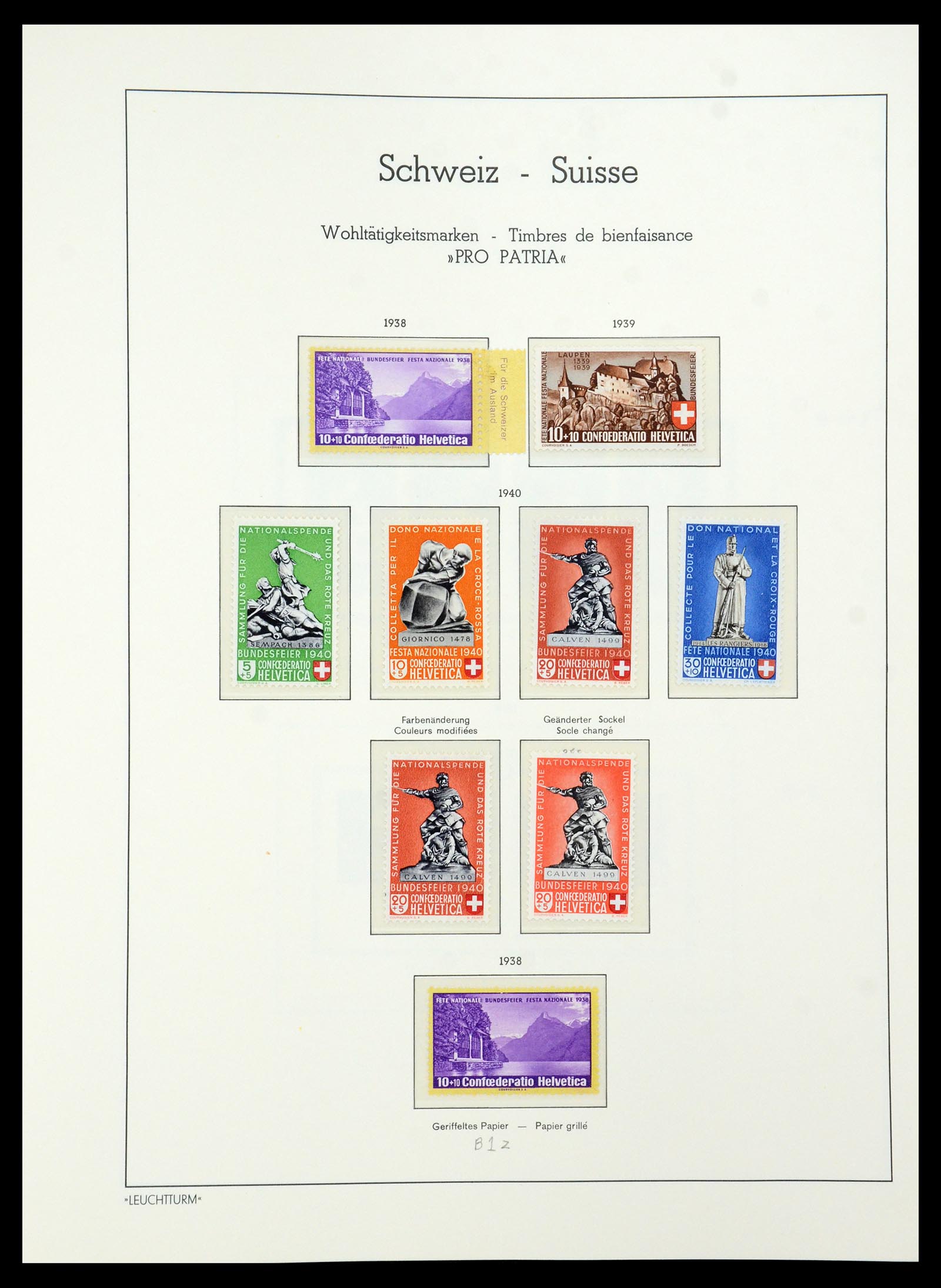 36284 042 - Stamp collection 36284 Switzerland 1854-2006.