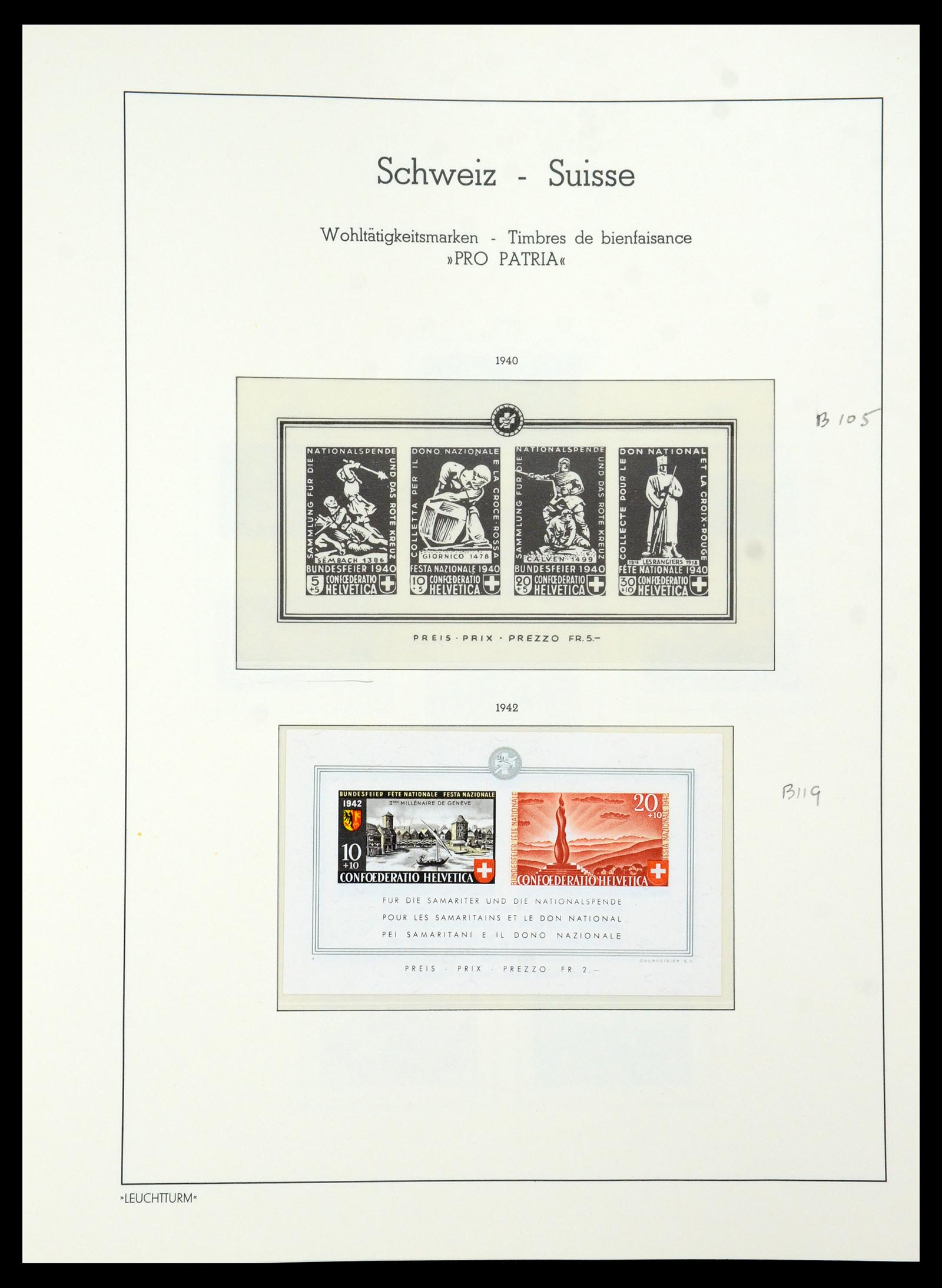 36284 043 - Stamp collection 36284 Switzerland 1854-2006.