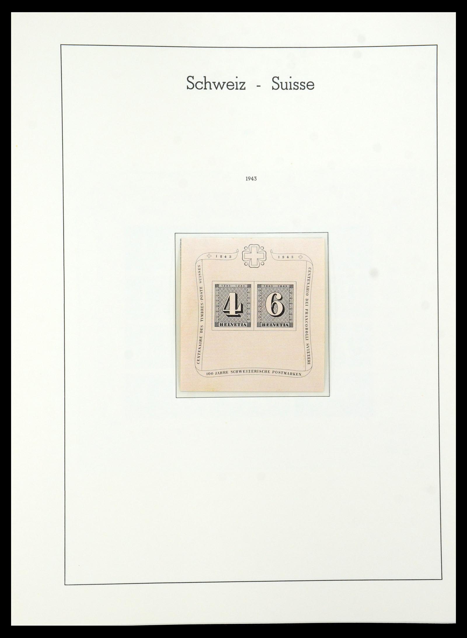 36284 047 - Postzegelverzameling 36284 Zwitserland 1854-2006.