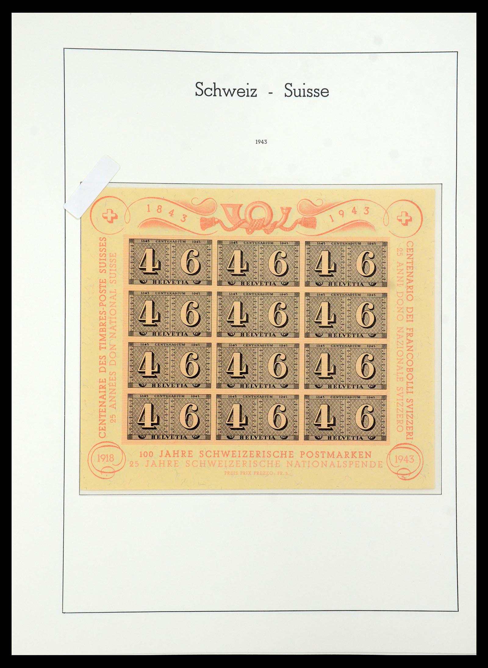36284 048 - Postzegelverzameling 36284 Zwitserland 1854-2006.